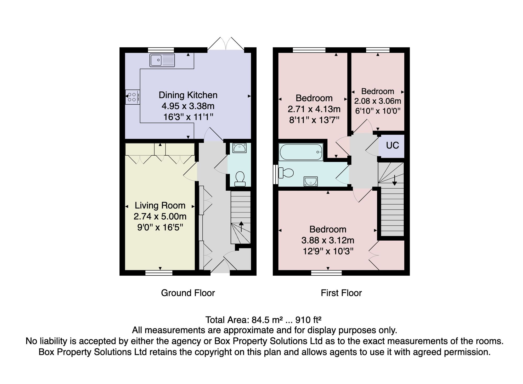 Whinney Close, Harrogate floorplan