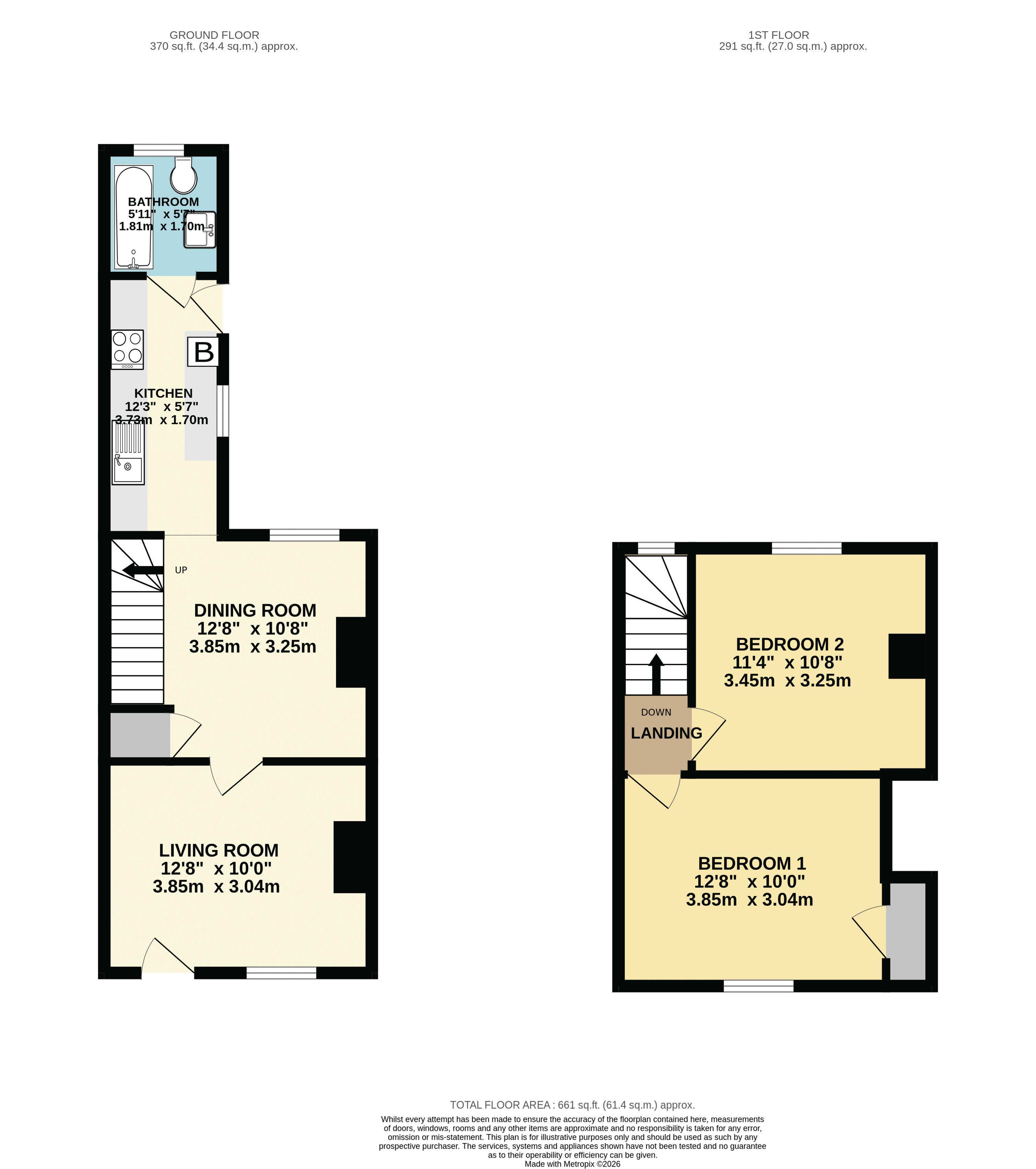 12, Victoria Street, Lincoln floorplan