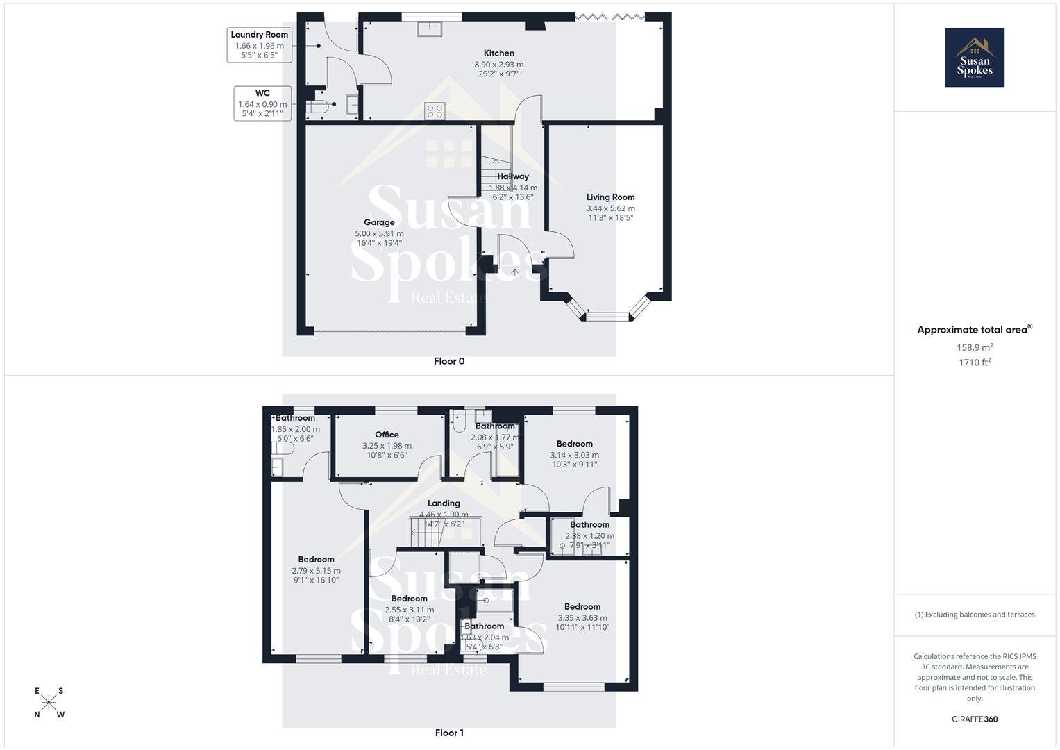 5, Redmill Close, Seaburn floorplan