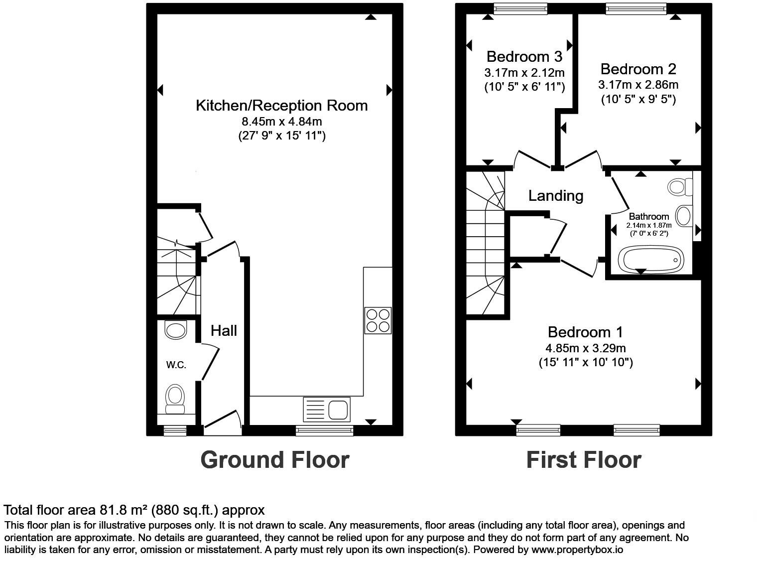 13, Ash Grove, Buckinghamshire floorplan