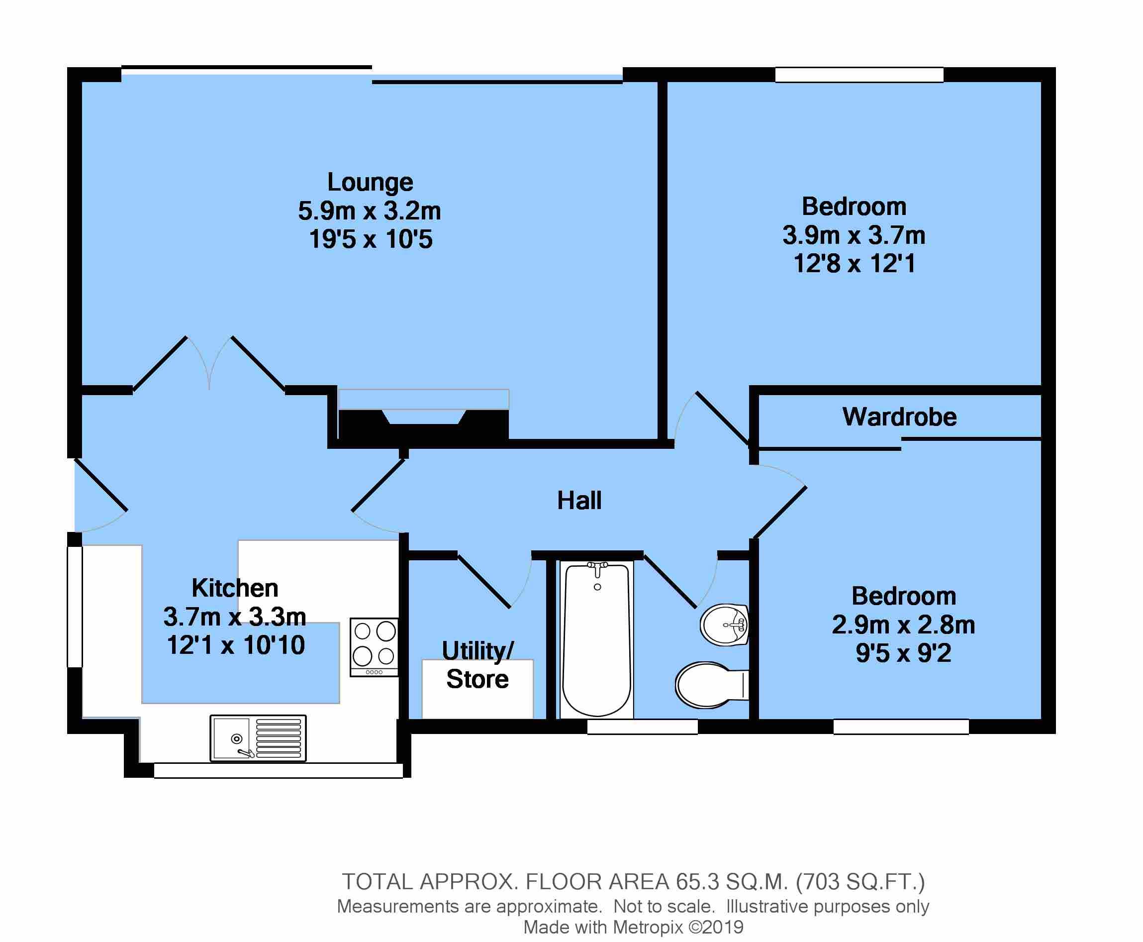 2 Bedrooms Detached bungalow for sale in Lancaster Road, Newbold, Chesterfield S41