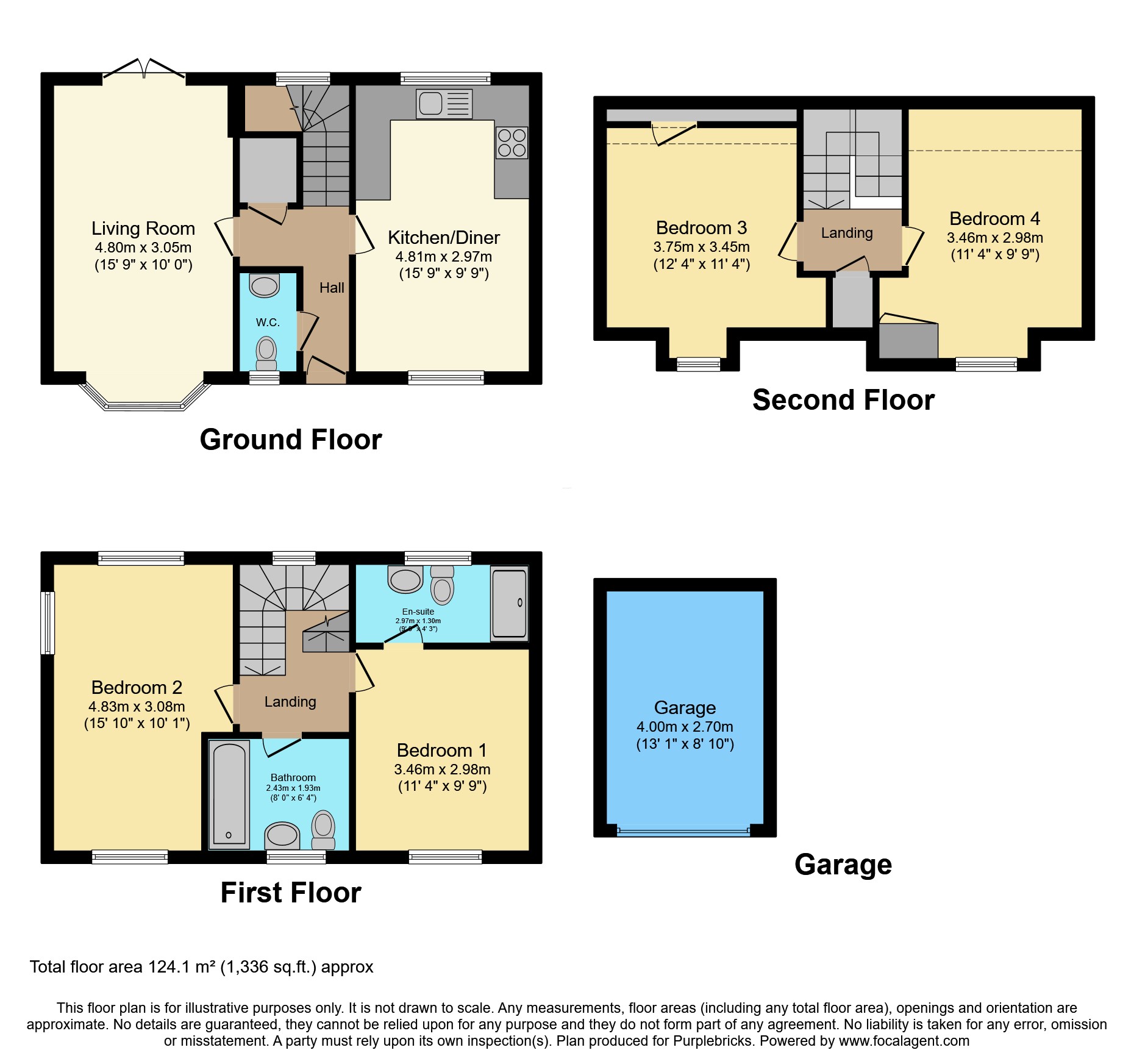 100, Monksmoor Road, Telford floorplan