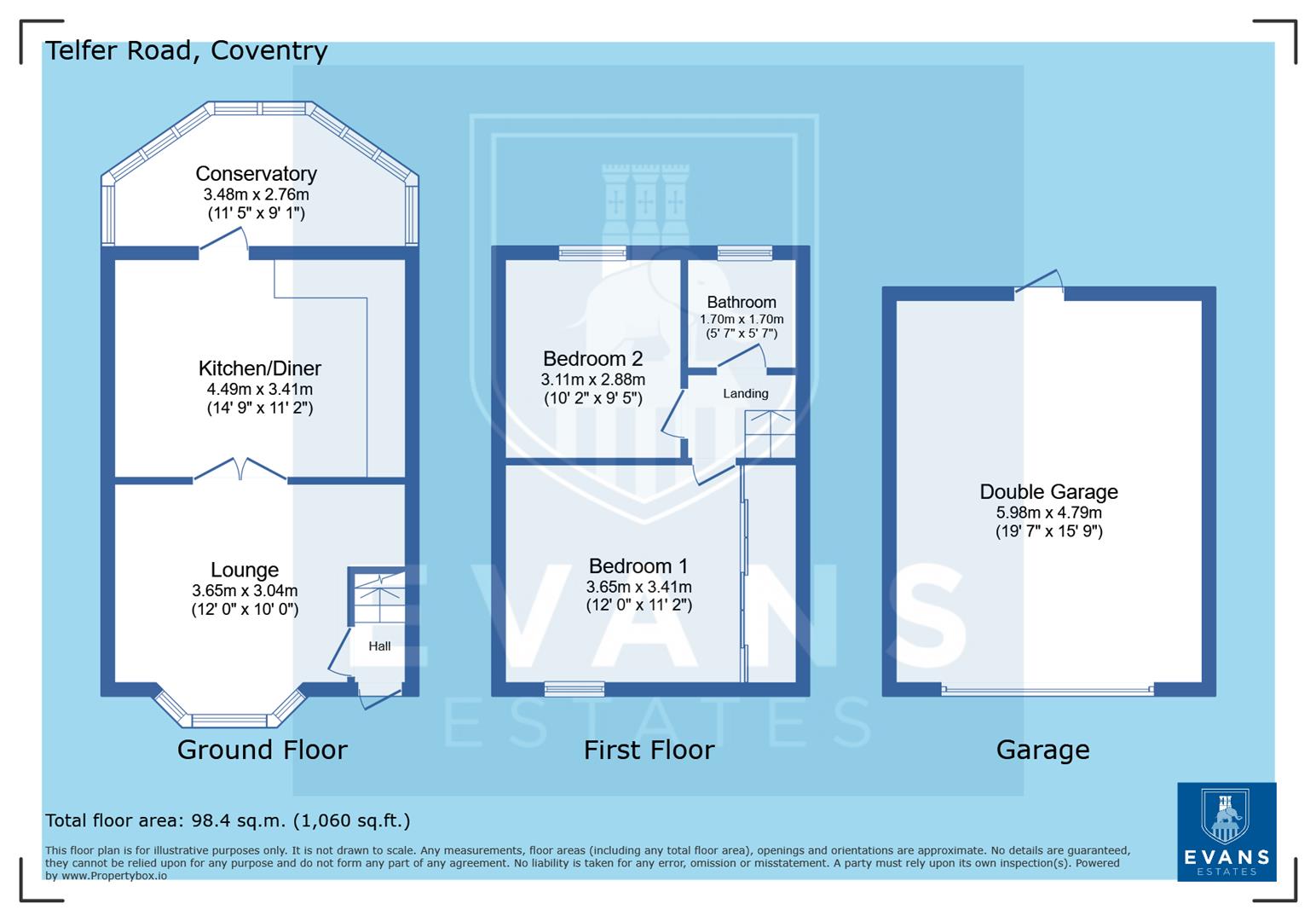 239, Telfer Road, Coventry floorplan
