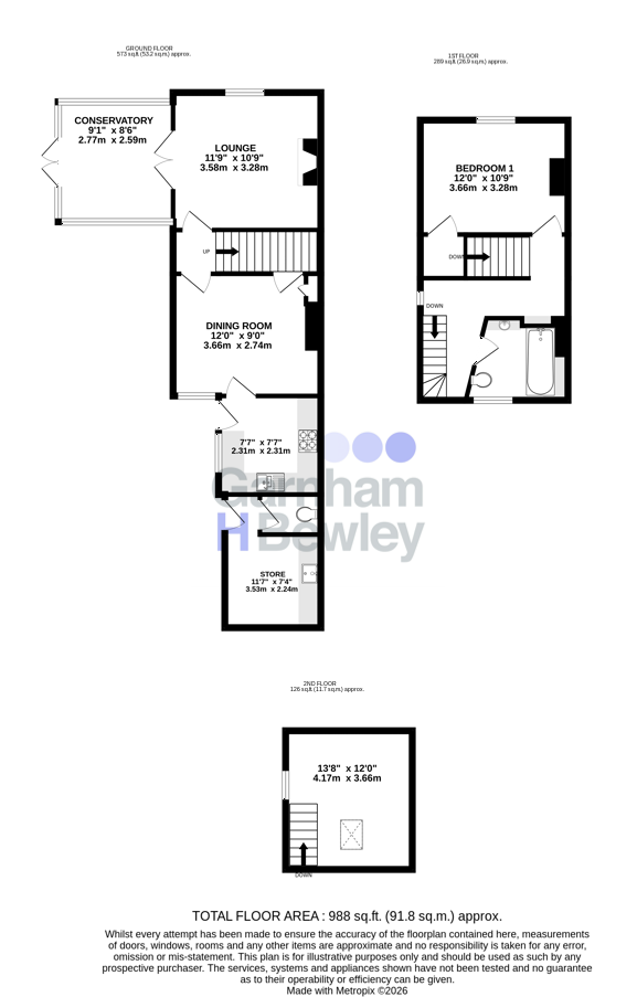 49, Hammerwood Road, Ashurst Wood floorplan