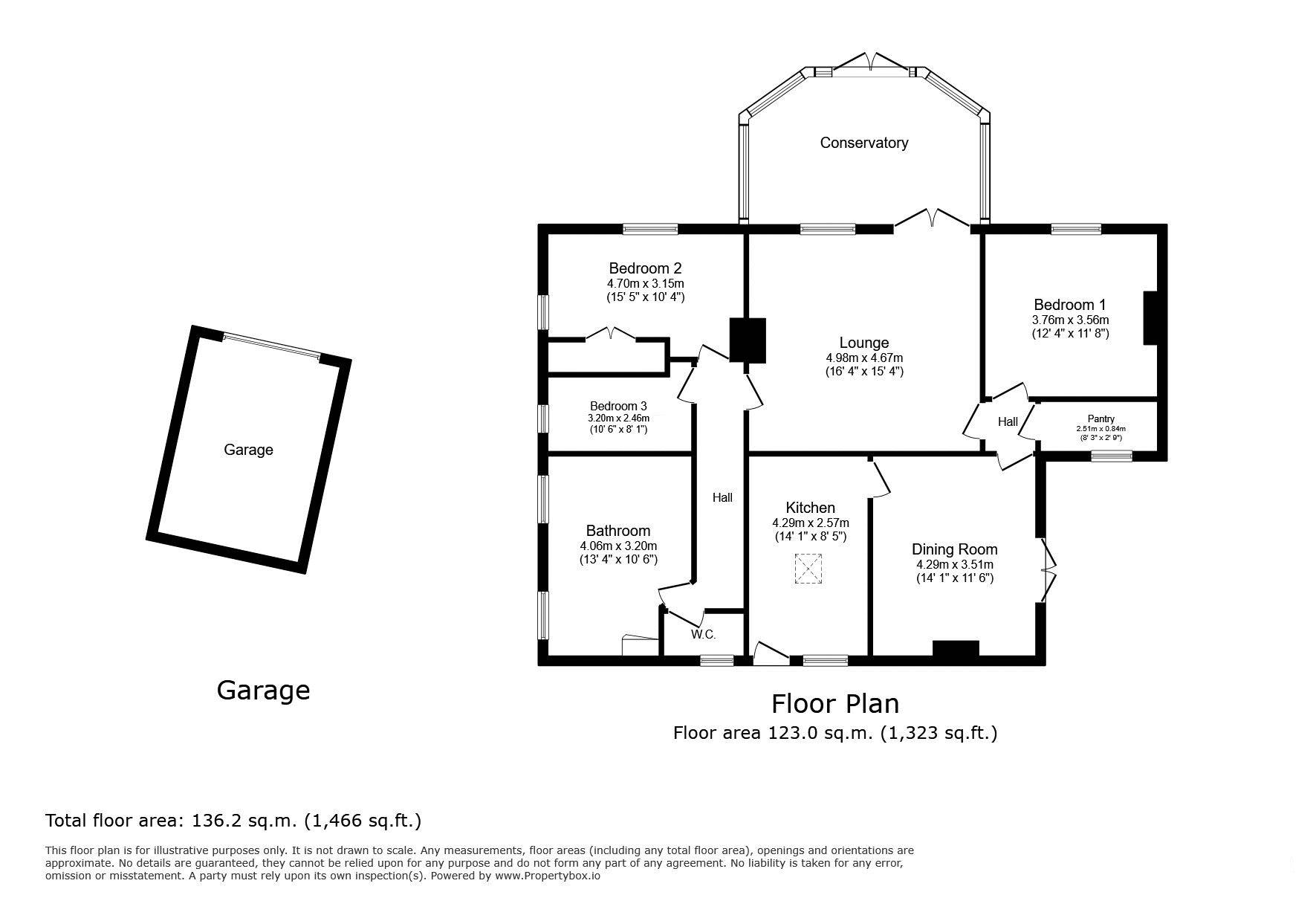 West Lodge, Cresswell Road, Morpeth floorplan