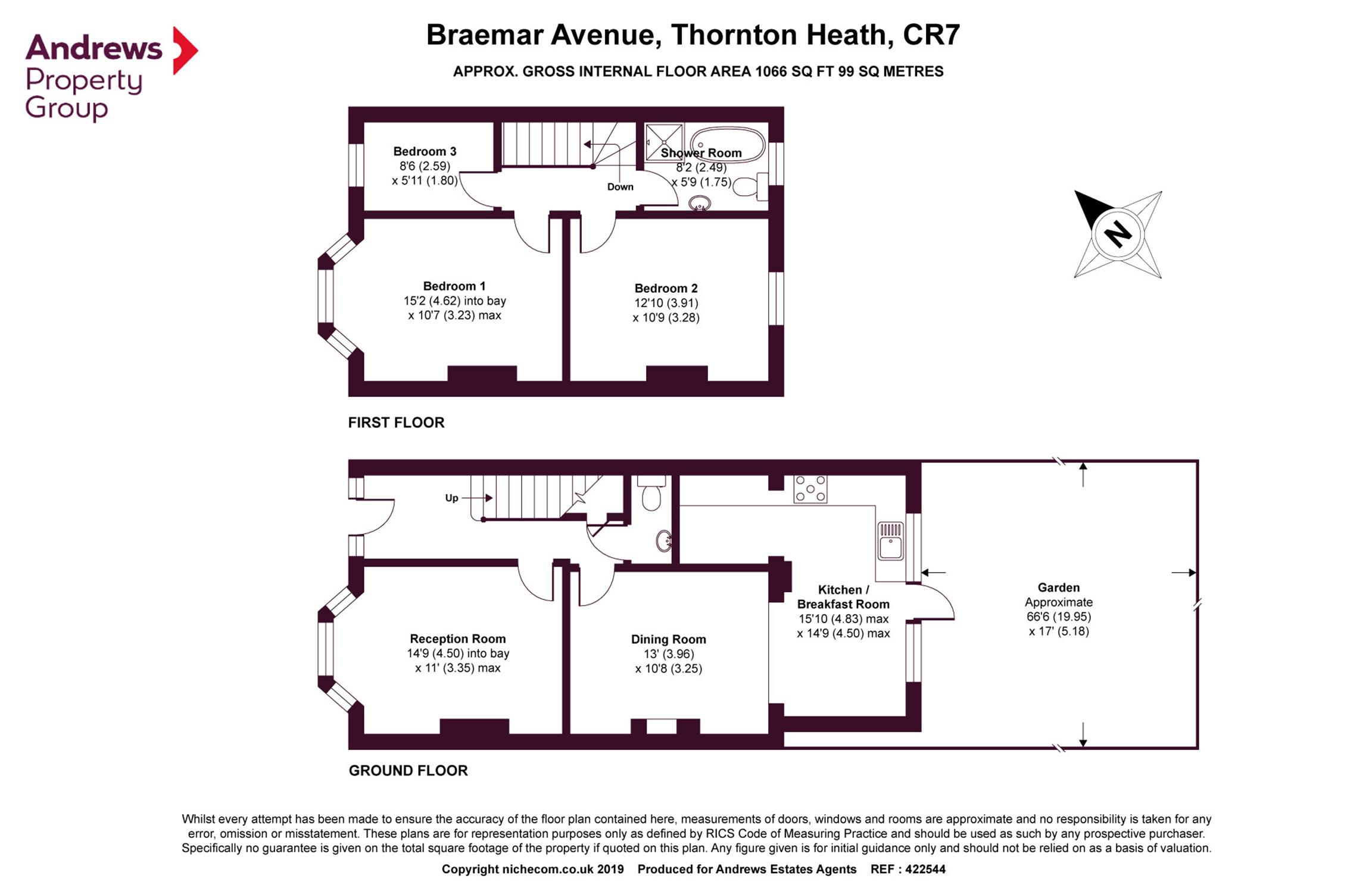 3 Bedrooms Terraced house for sale in Braemar Avenue, Thornton Heath CR7