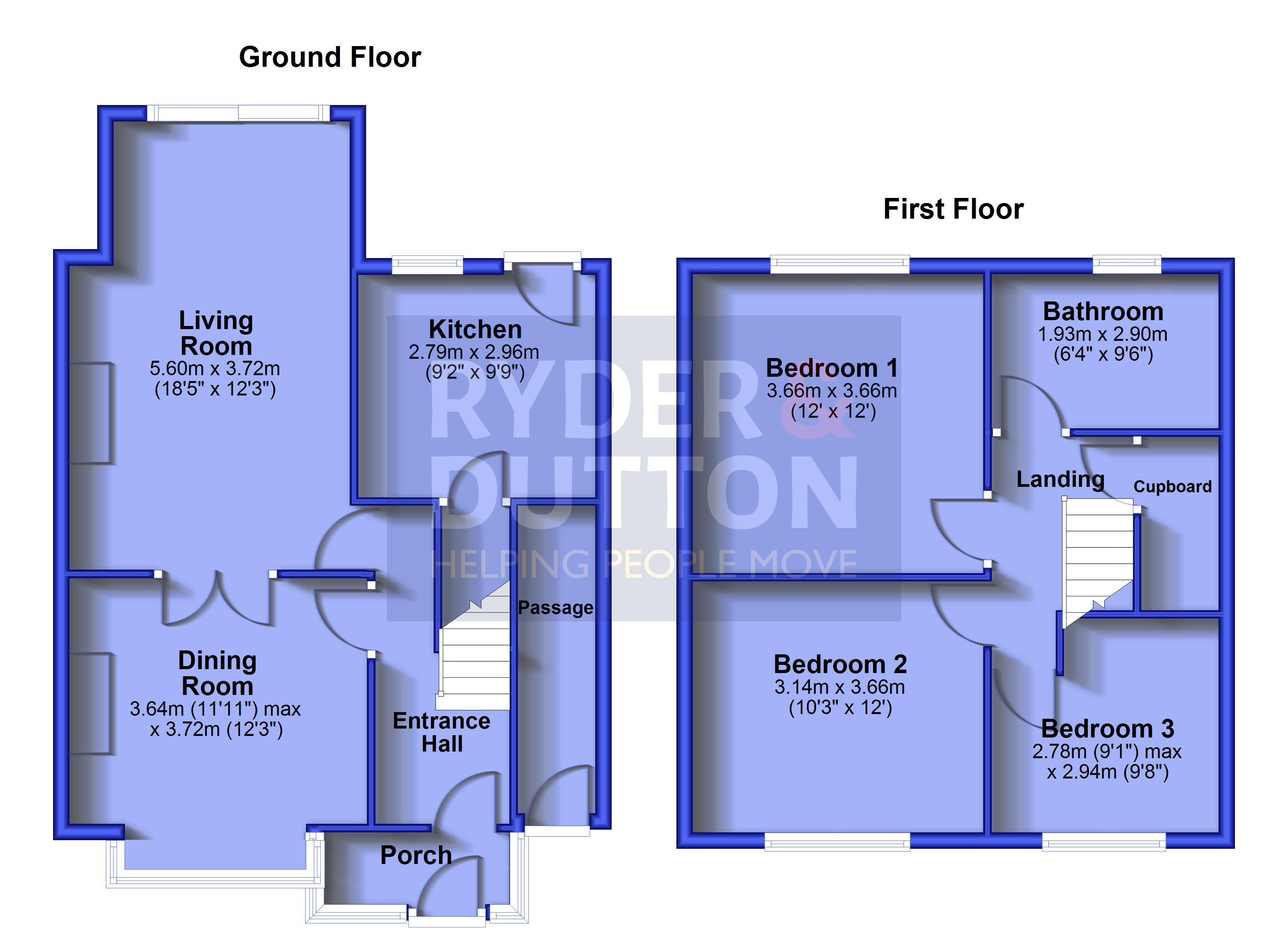 5, Goldington Avenue, Huddersfield floorplan
