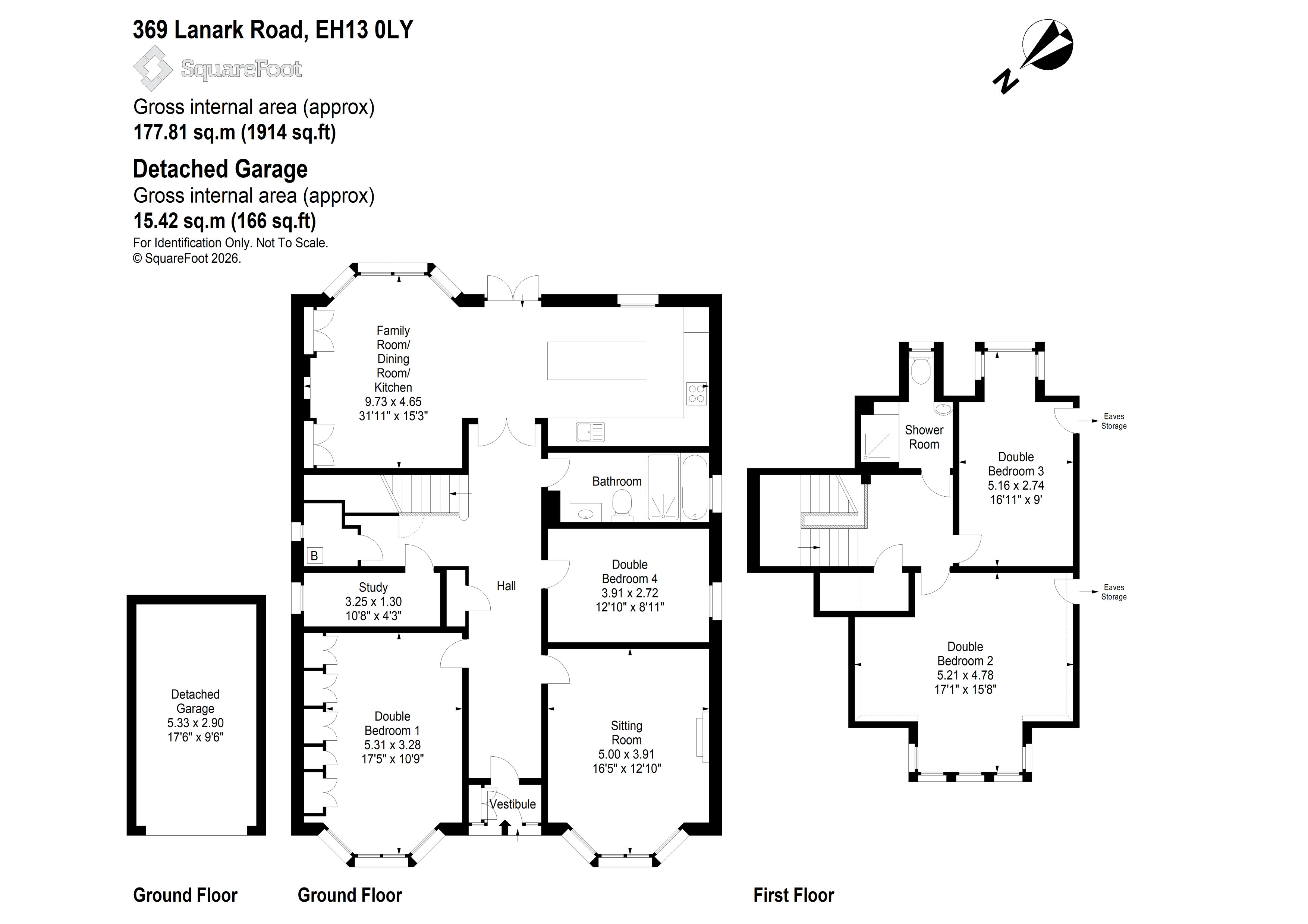 369, Lanark Road, Edinburgh floorplan