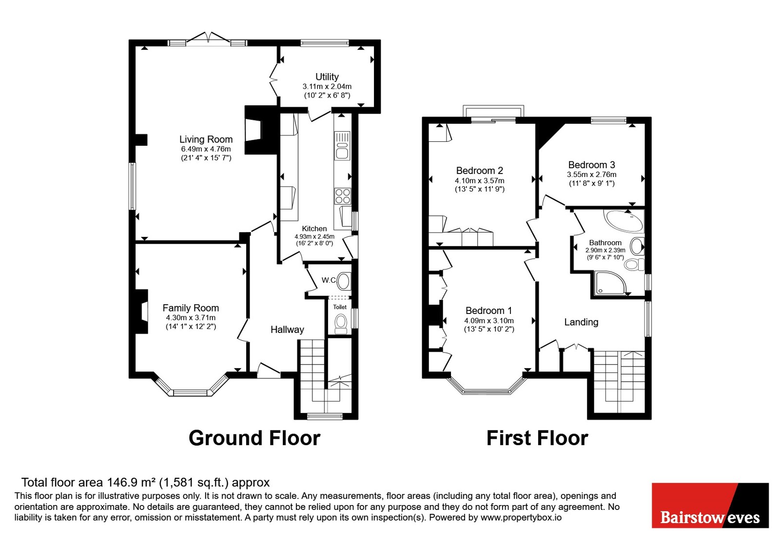 27, Skip Lane, West Midlands floorplan