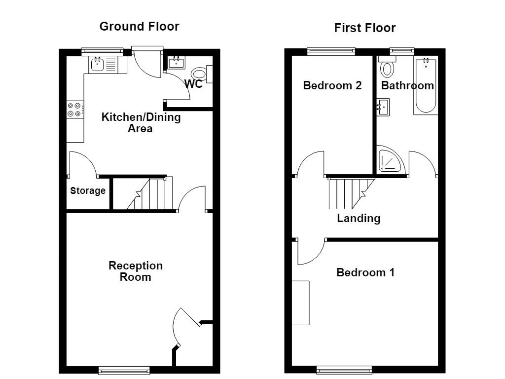 4, Porter Street, Bury floorplan