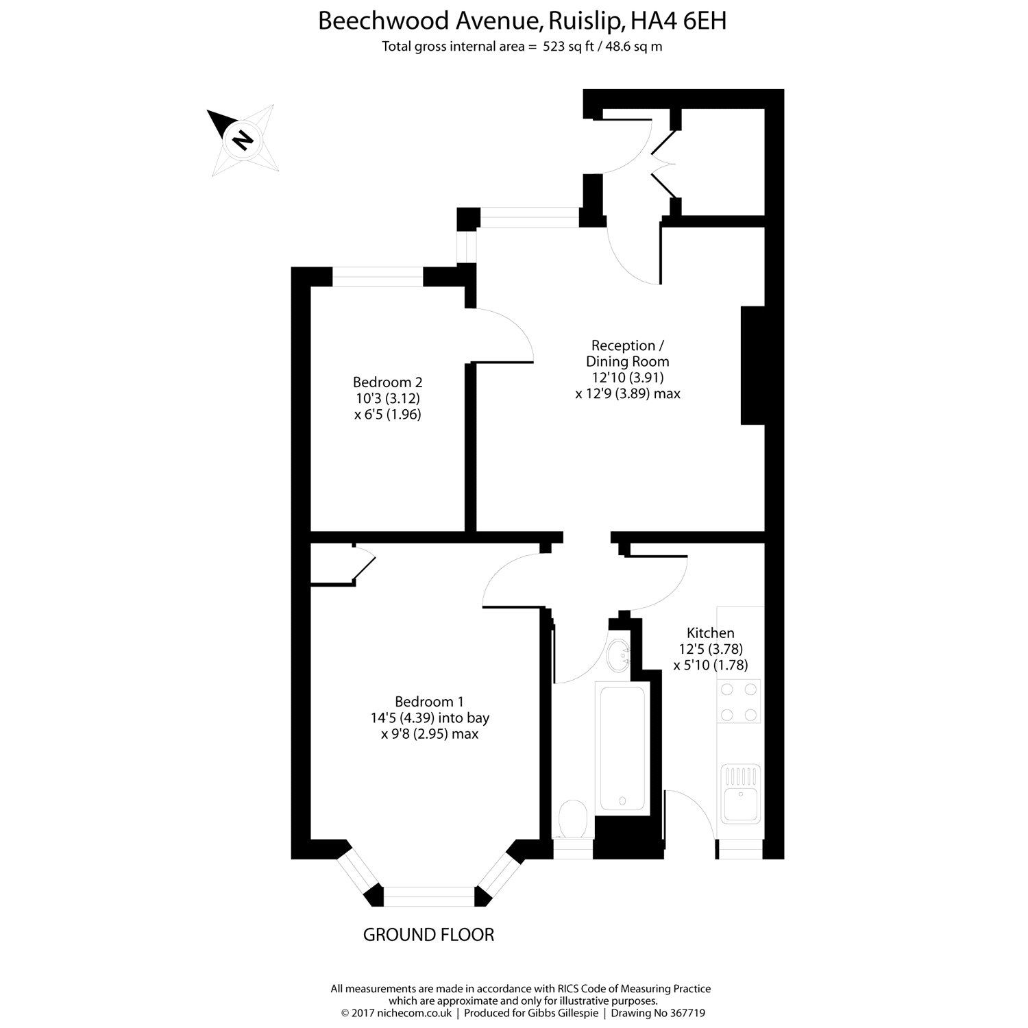 2 Bedrooms Maisonette for sale in Beechwood Avenue, Ruislip, Middlesex HA4