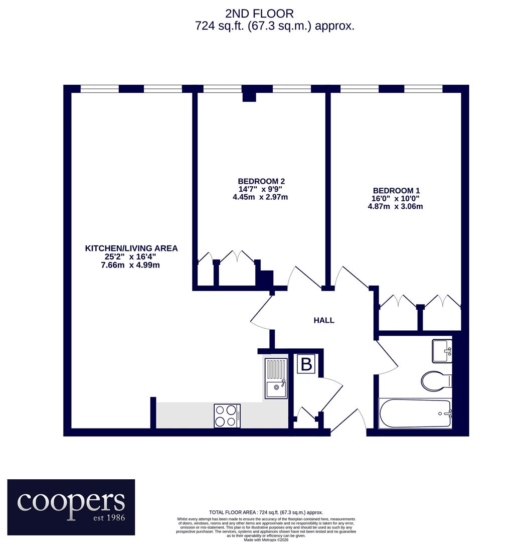Belmont Road, Uxbridge floorplan