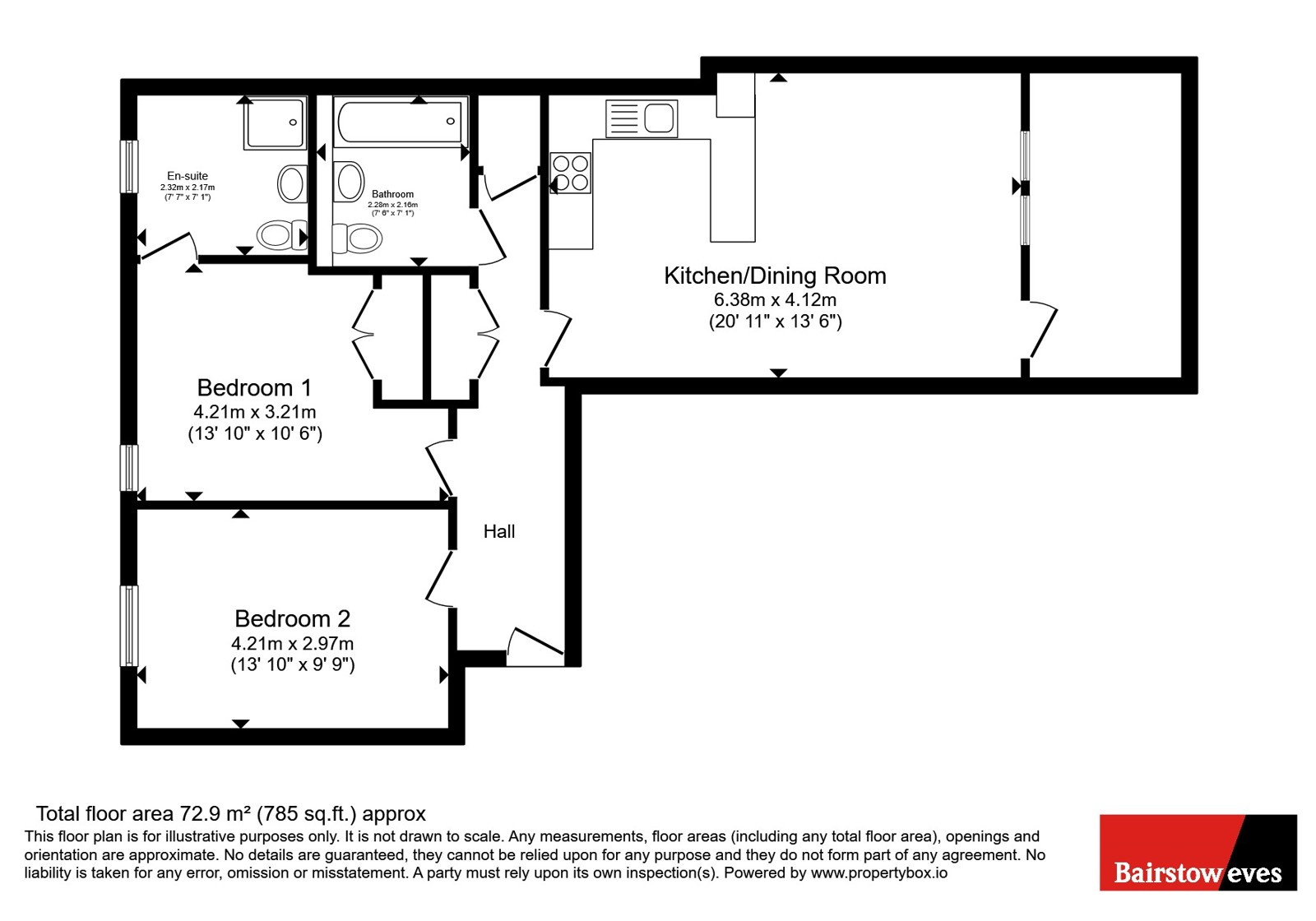 9, Selby Court 10A,, Station Road, London floorplan