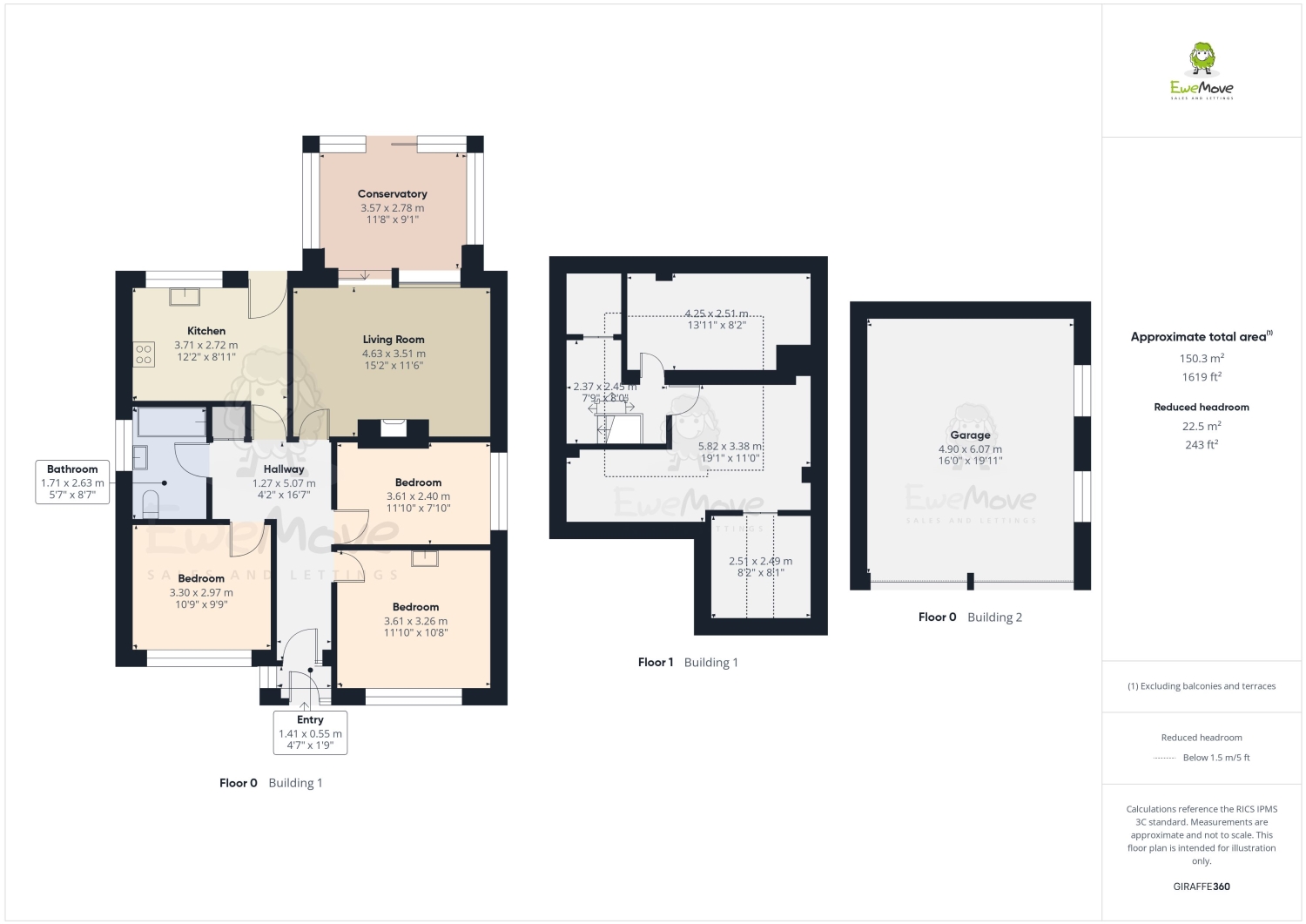 1, Ribble Avenue Rainhill, Prescot floorplan