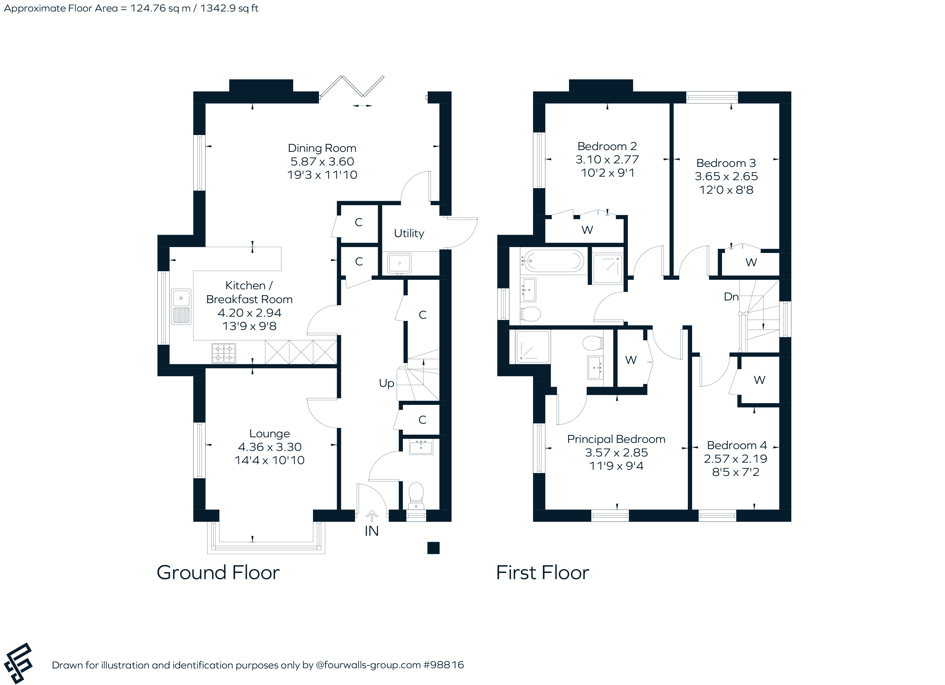 Home 1, Sumners Fields, Horsham floorplan