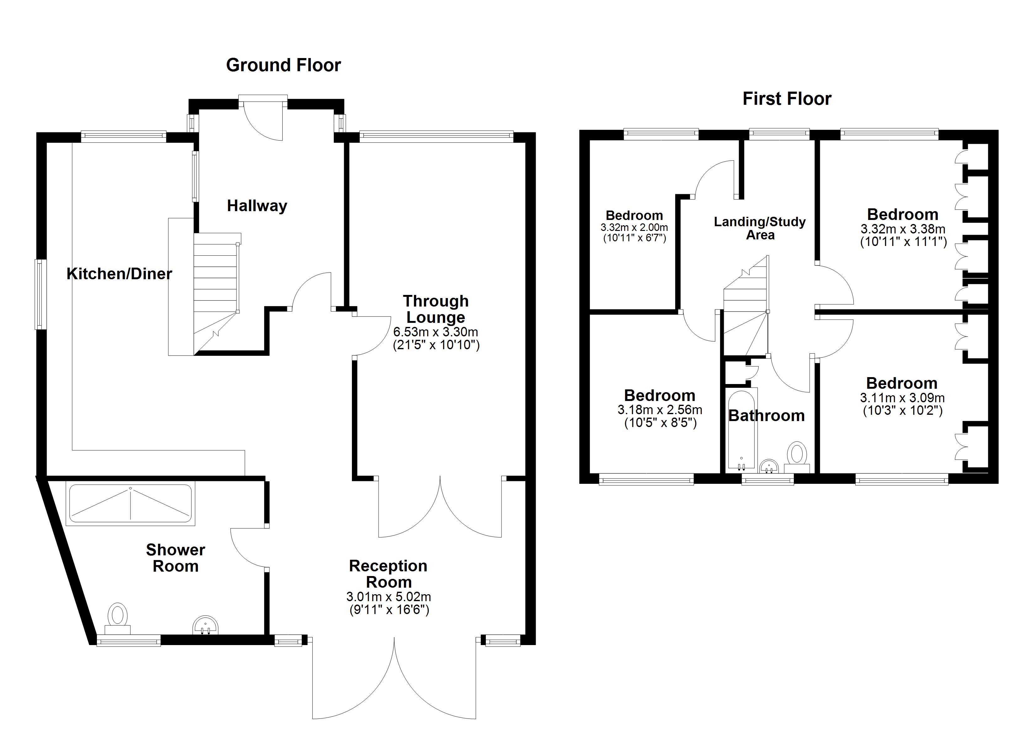 353, Kingshill Avenue, Hayes floorplan