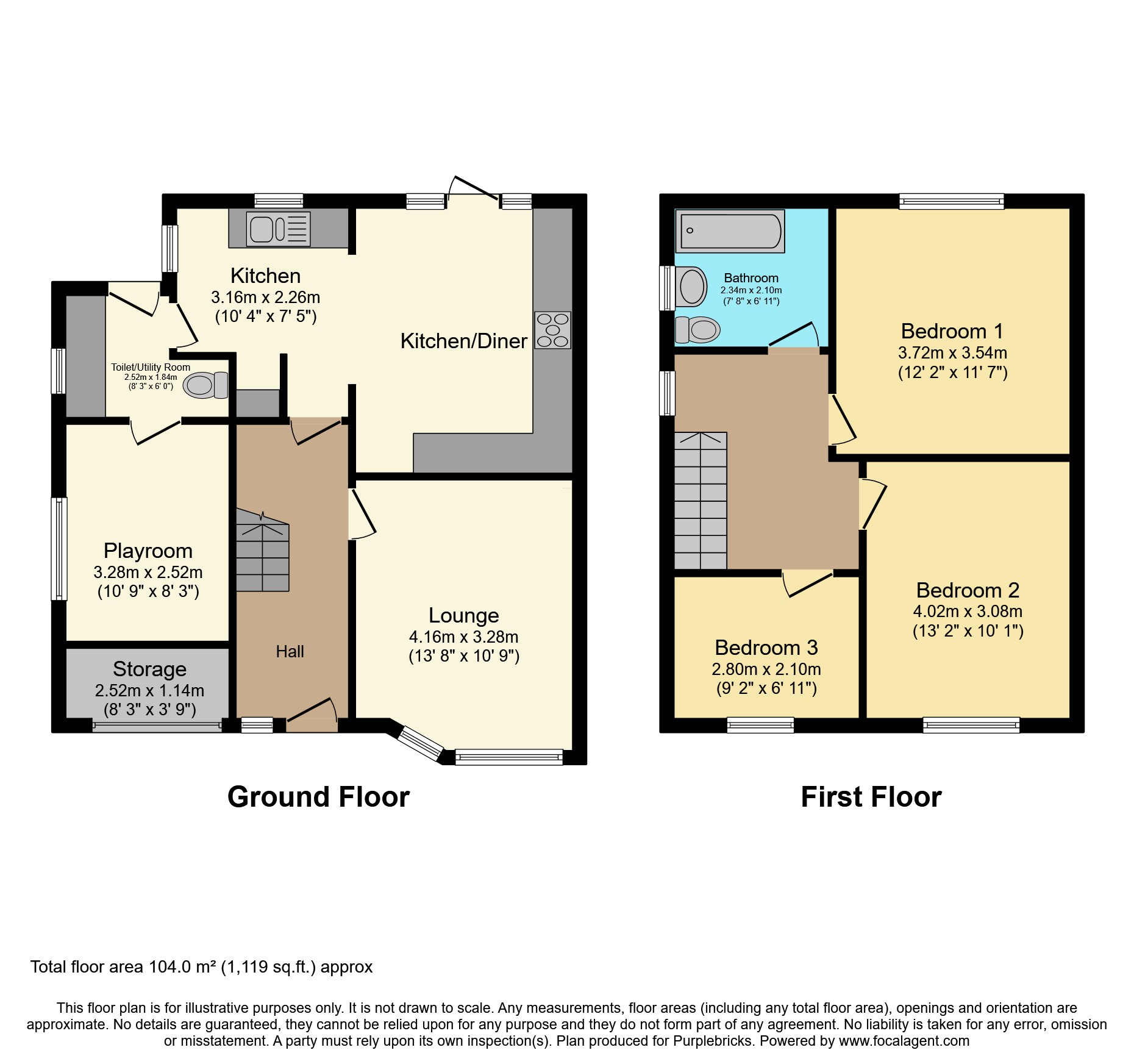 5, Dorton Avenue, Gainsborough floorplan
