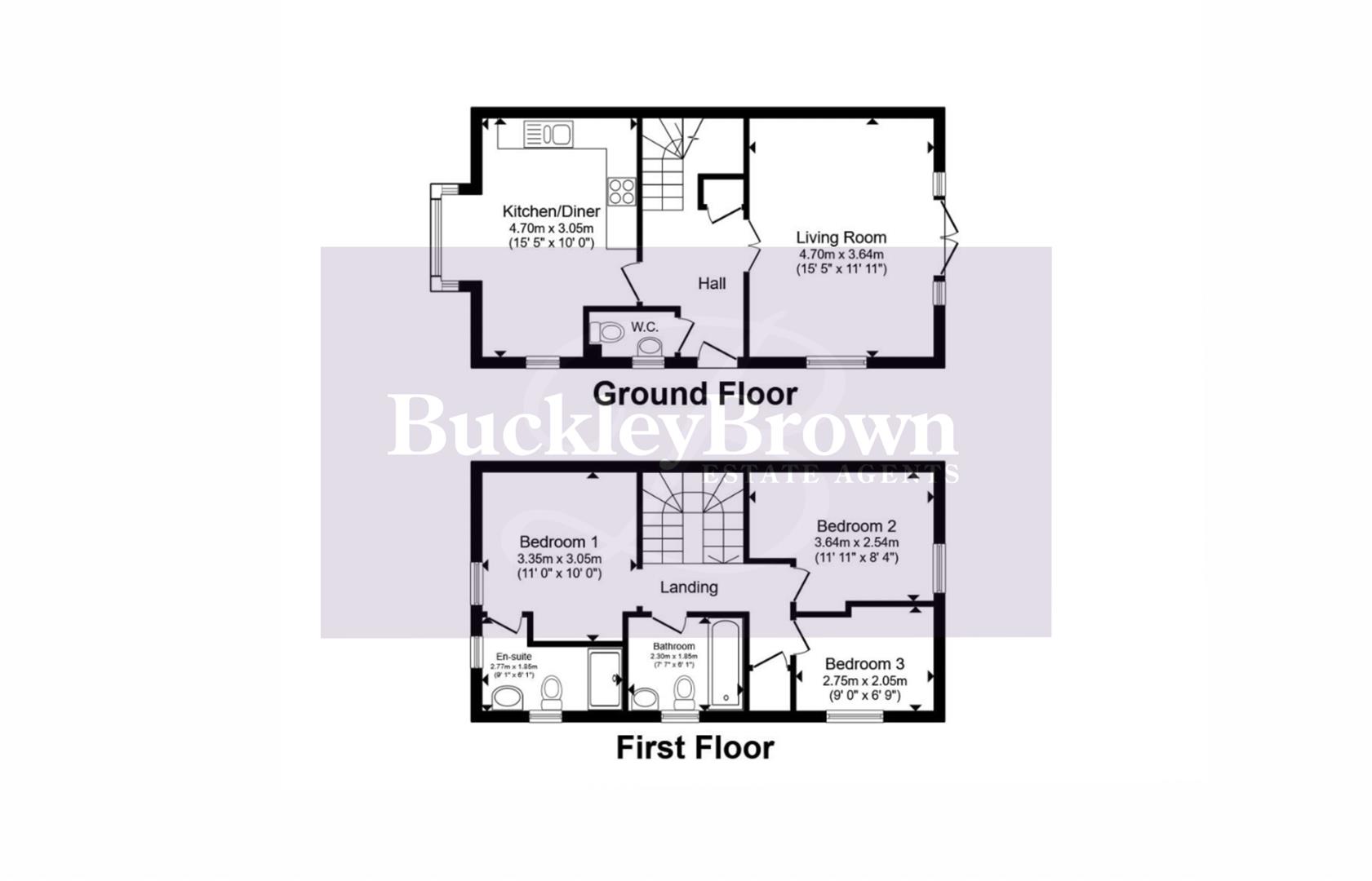 2, Sandy Grove, Mansfield floorplan