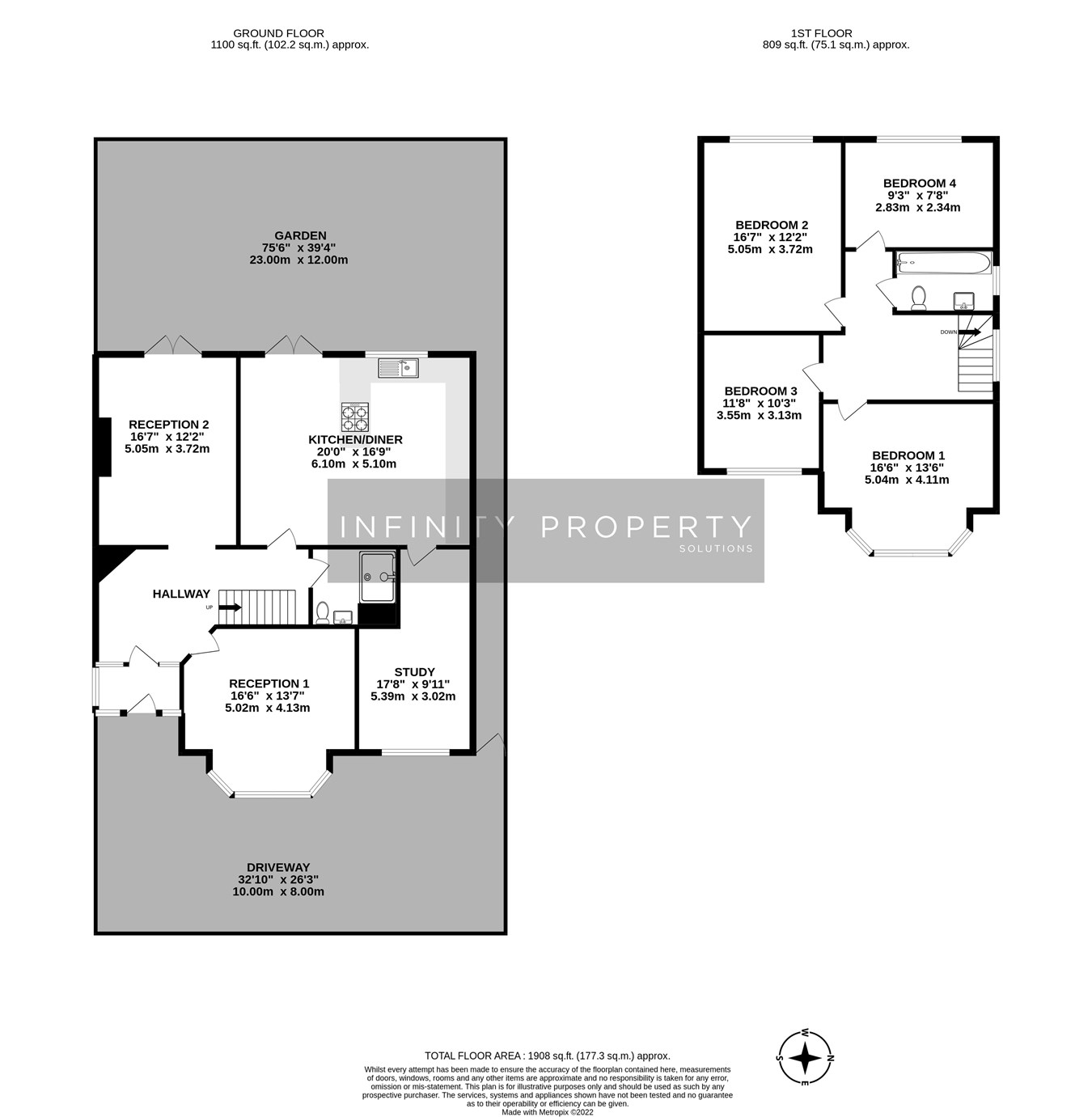 Woodhill Crescent, Harrow HA3, 4 bedroom semidetached house for sale