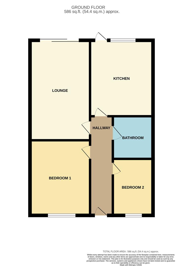 18, Ashley Close, Sheerness floorplan