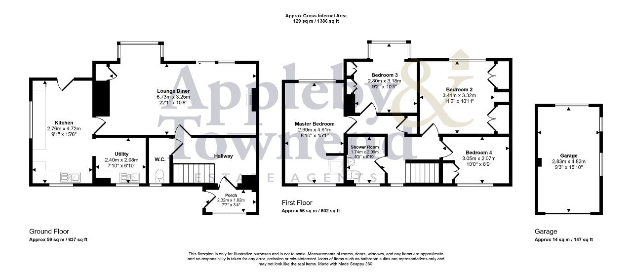72, New Terrace, Trowbridge floorplan