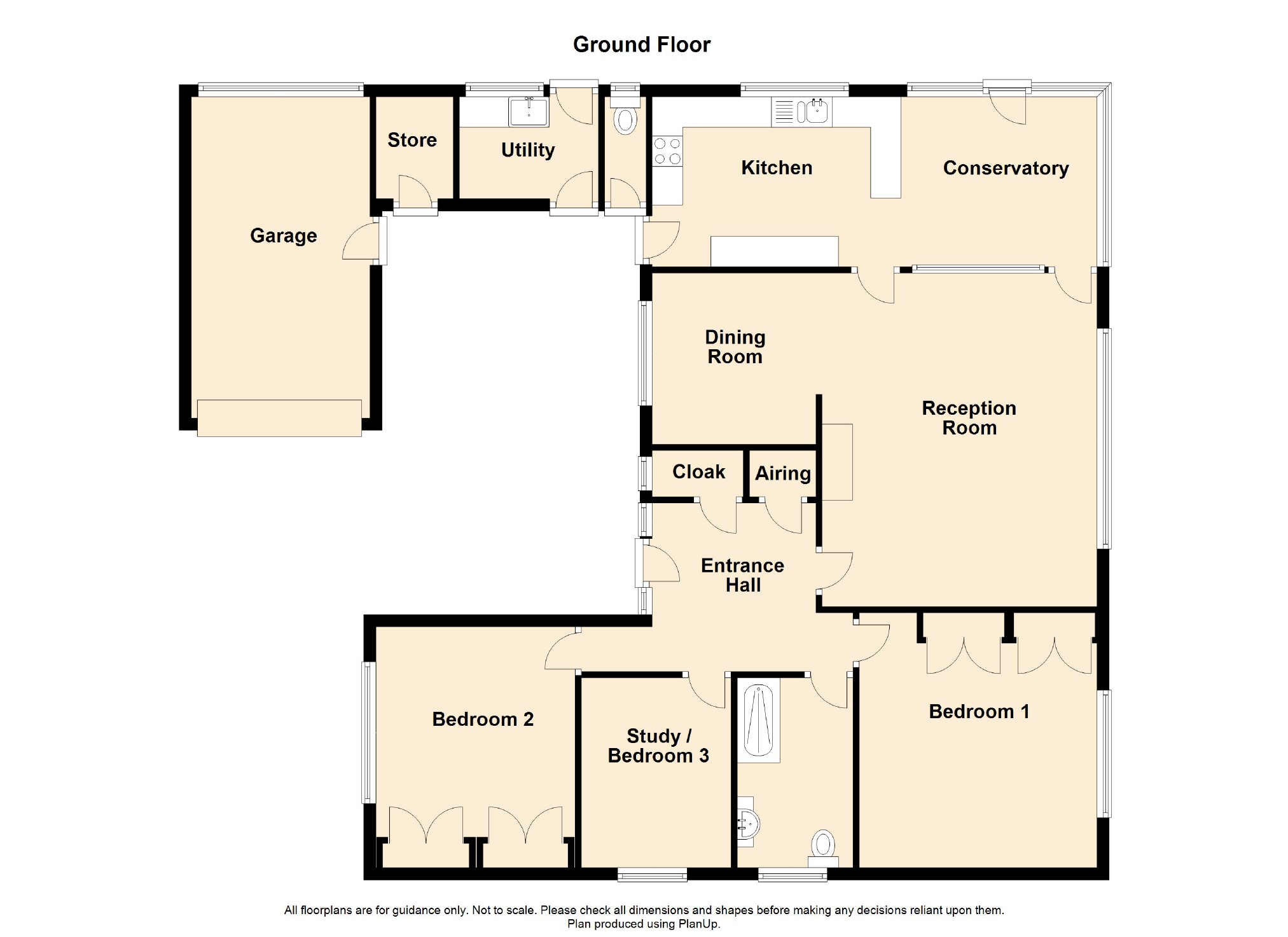 3 Bedrooms Detached bungalow for sale in Claremont Avenue, Clitheroe, Lancashire BB7