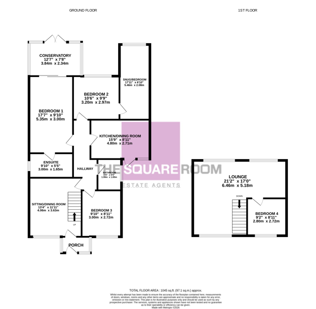 22, Kingston Close, Knott End on Sea floorplan