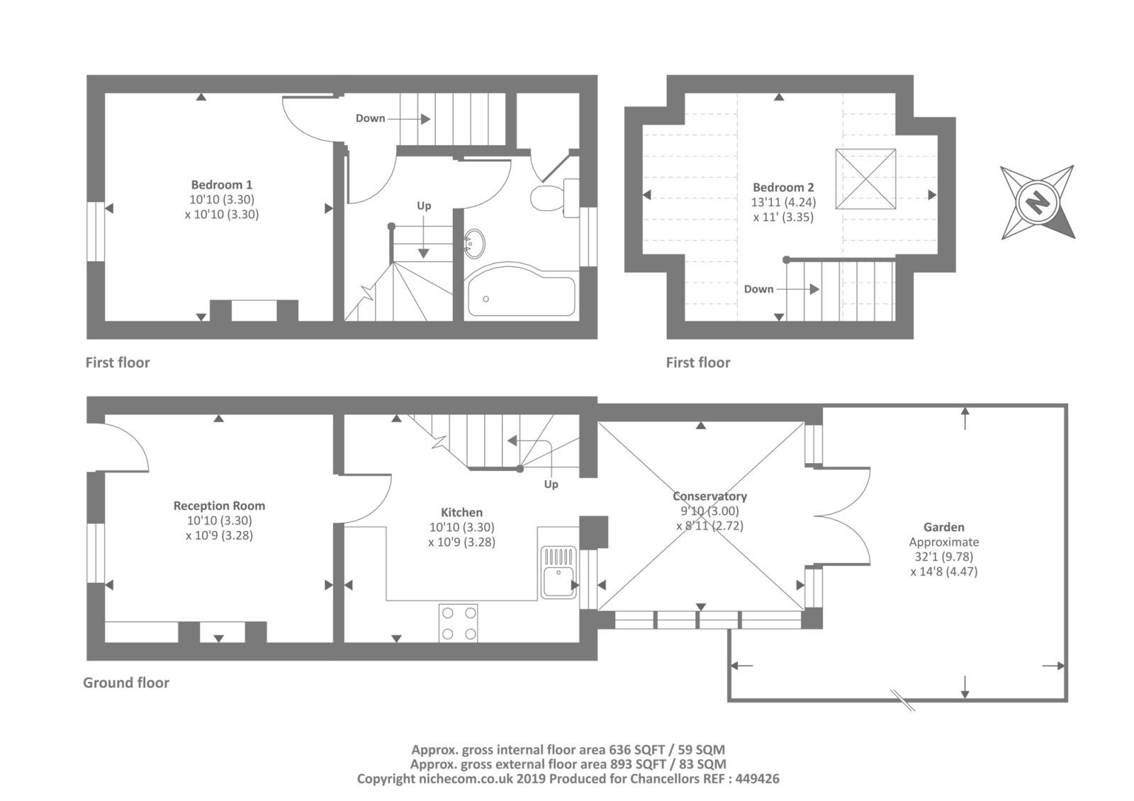 2 Bedrooms Terraced house for sale in Chesham, Buckinghamshire HP5