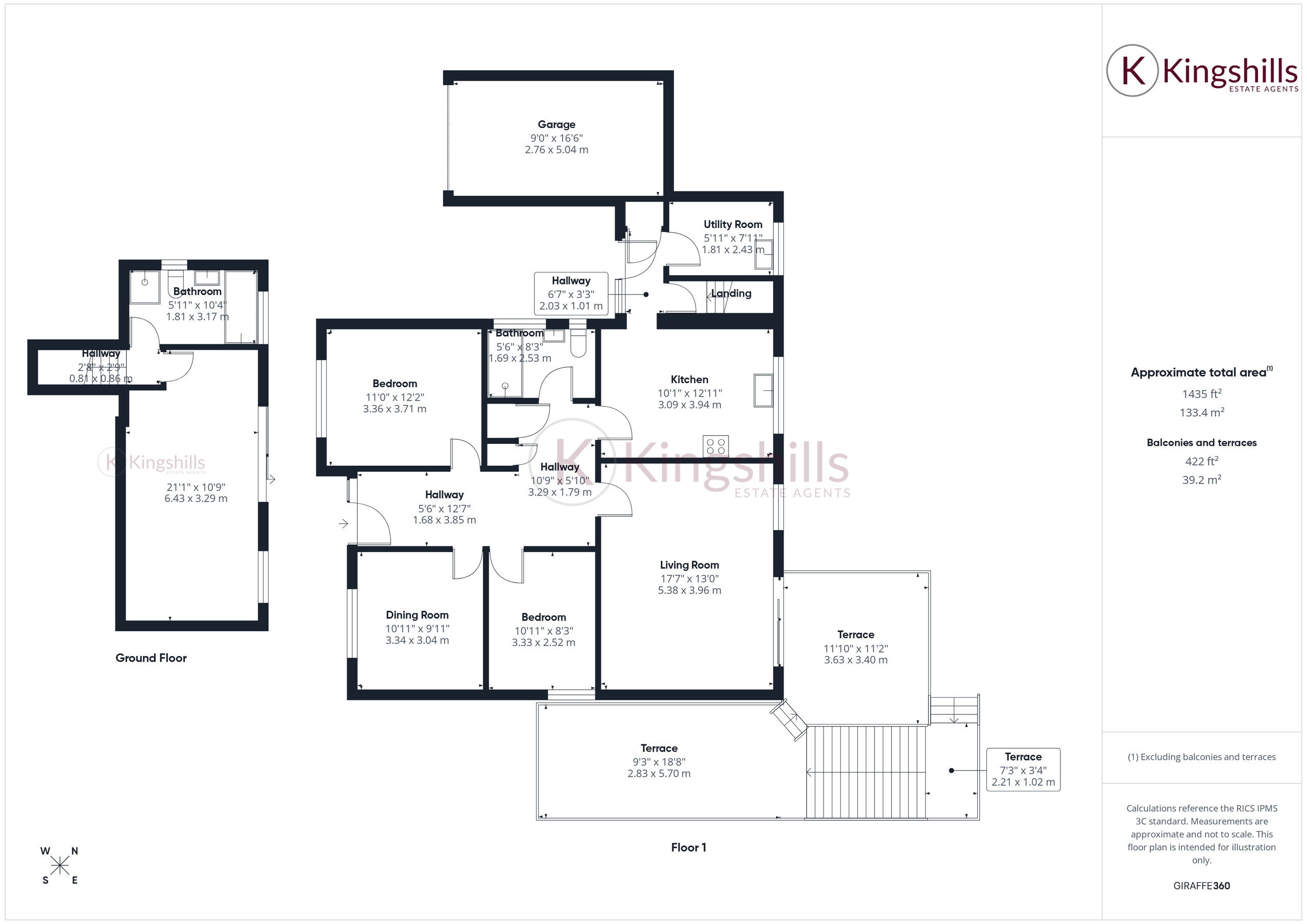 5 Keats Close, High Wycombe floorplan
