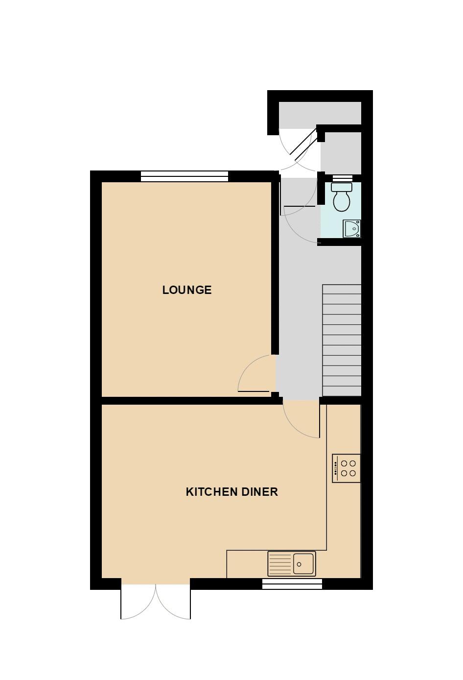 3 Bedrooms Terraced house for sale in Langdale Road, Ifield, Crawley RH11