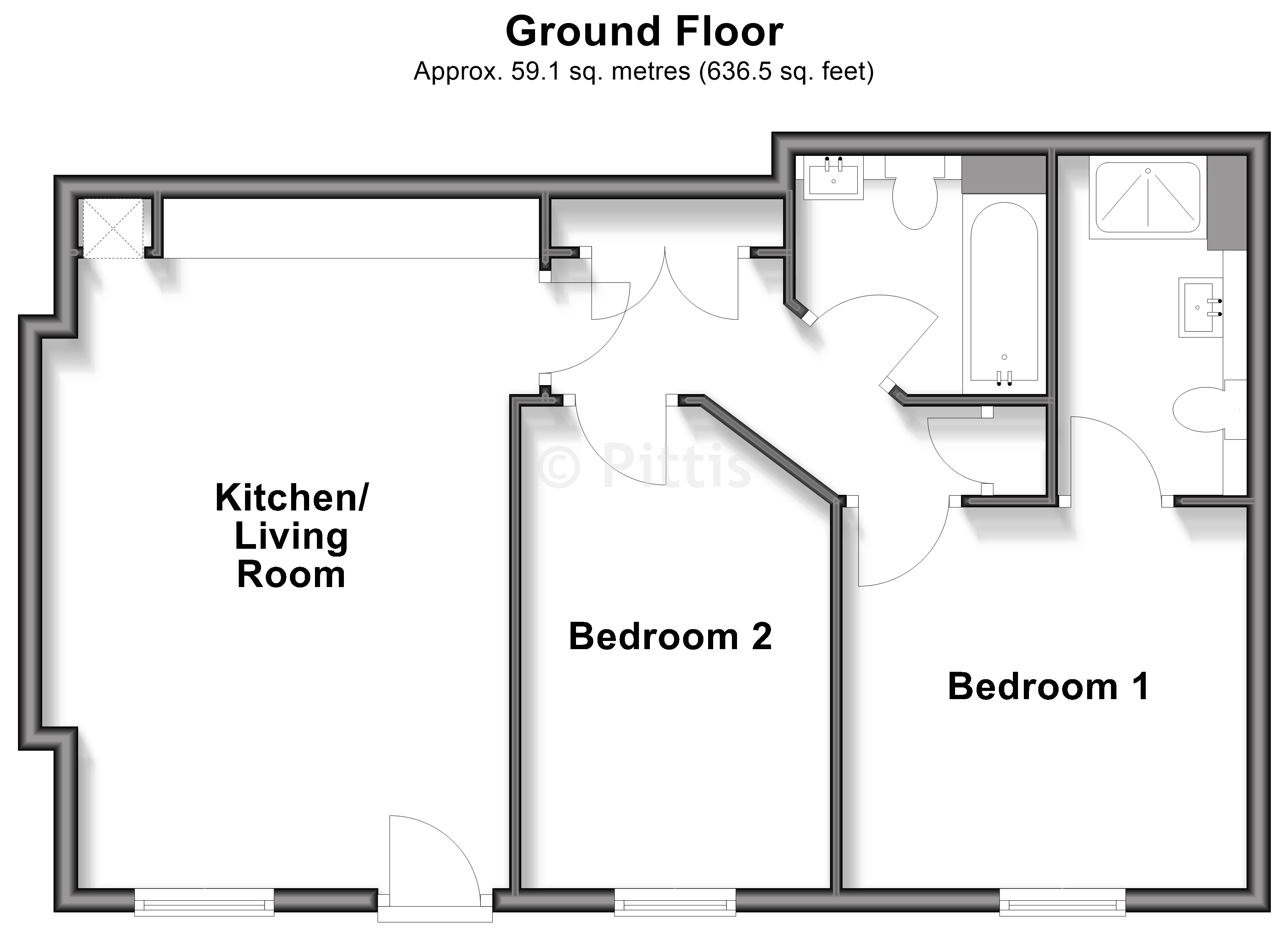 1, Albion Road, Sandown floorplan