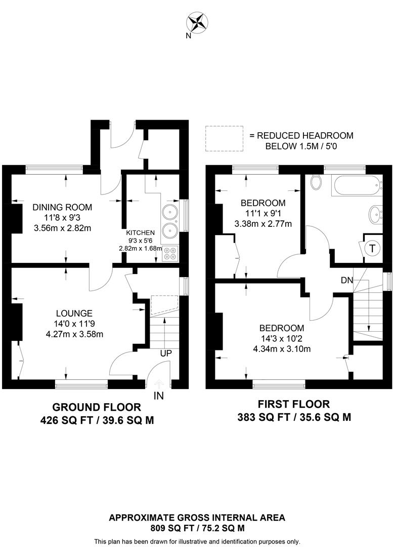 91, Pound Lane, Reading floorplan