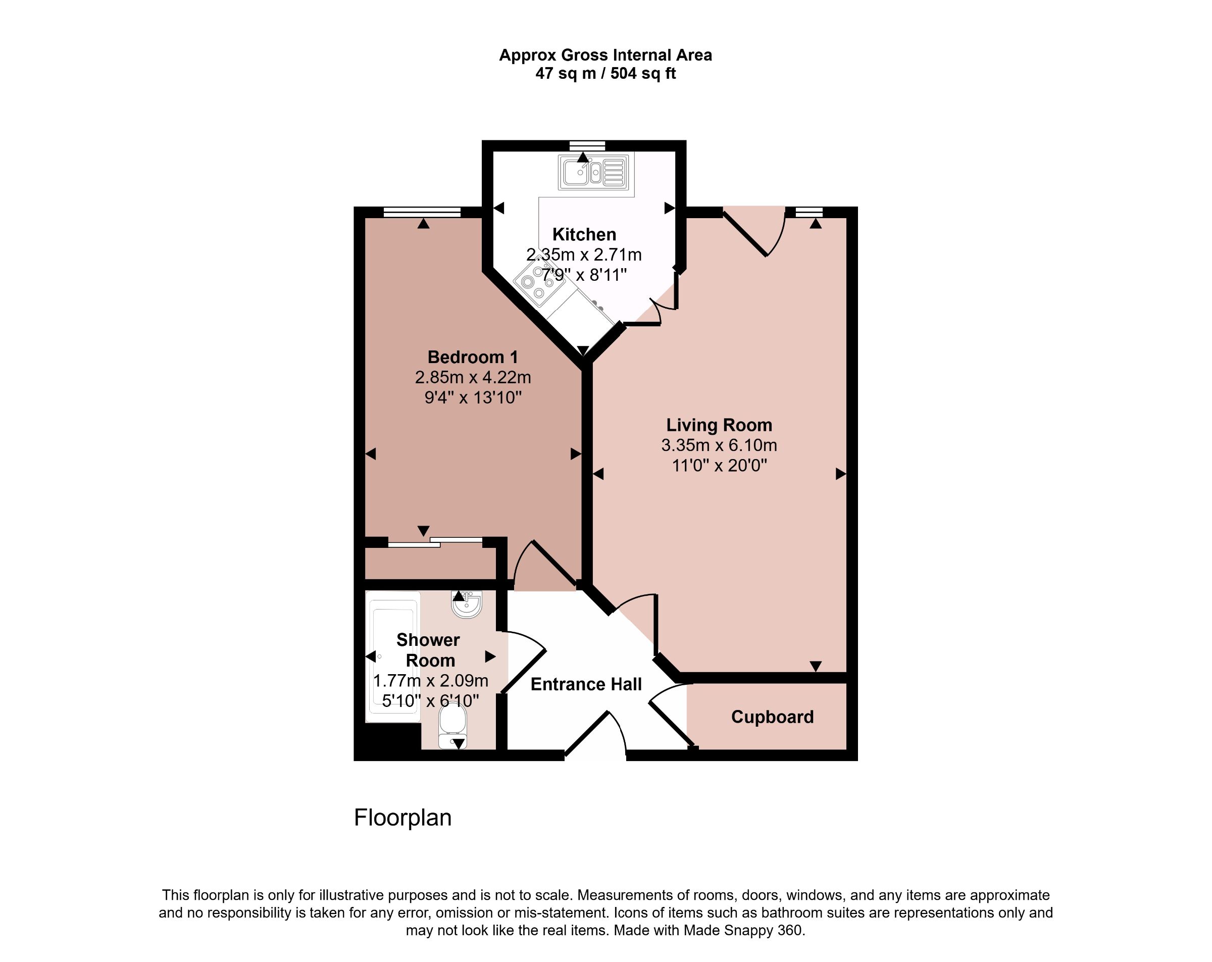 3 Vale Court, Knaresborough floorplan