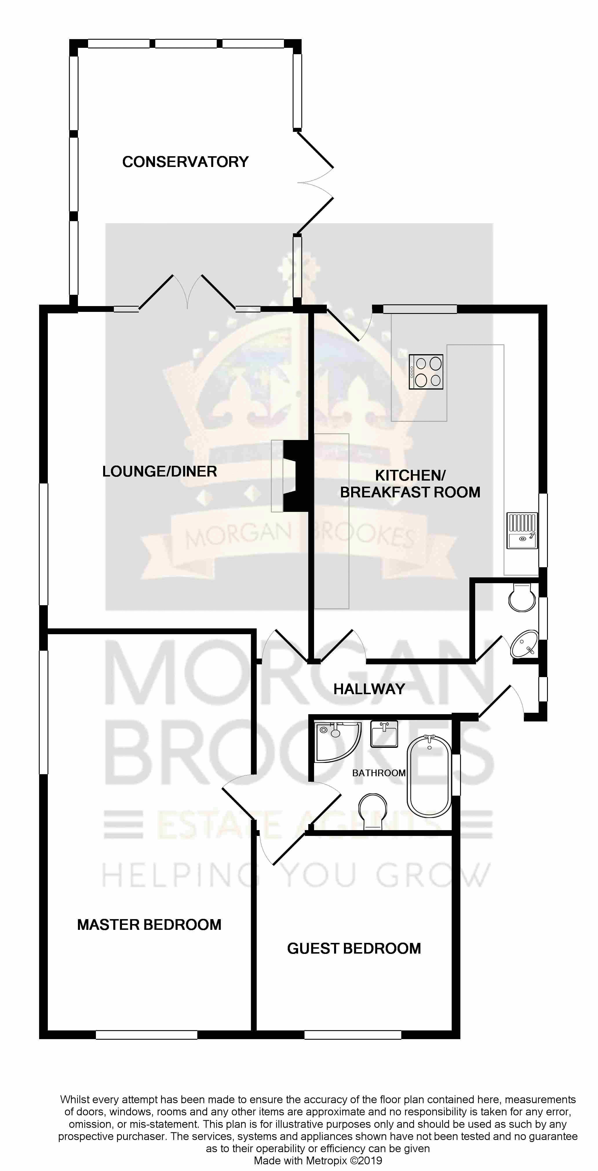Clarence Road, Basildon floorplan