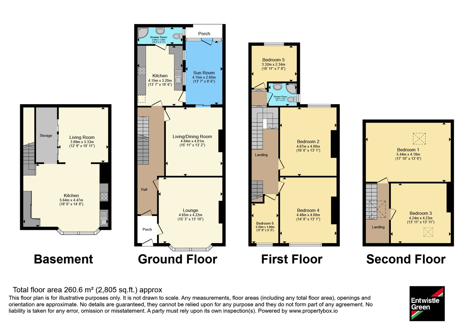 9, Colne Road, Lancashire floorplan