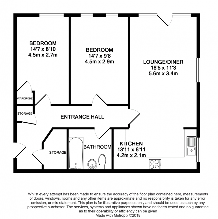 2 Bedrooms Flat for sale in Coppice Square, Aldershot GU12