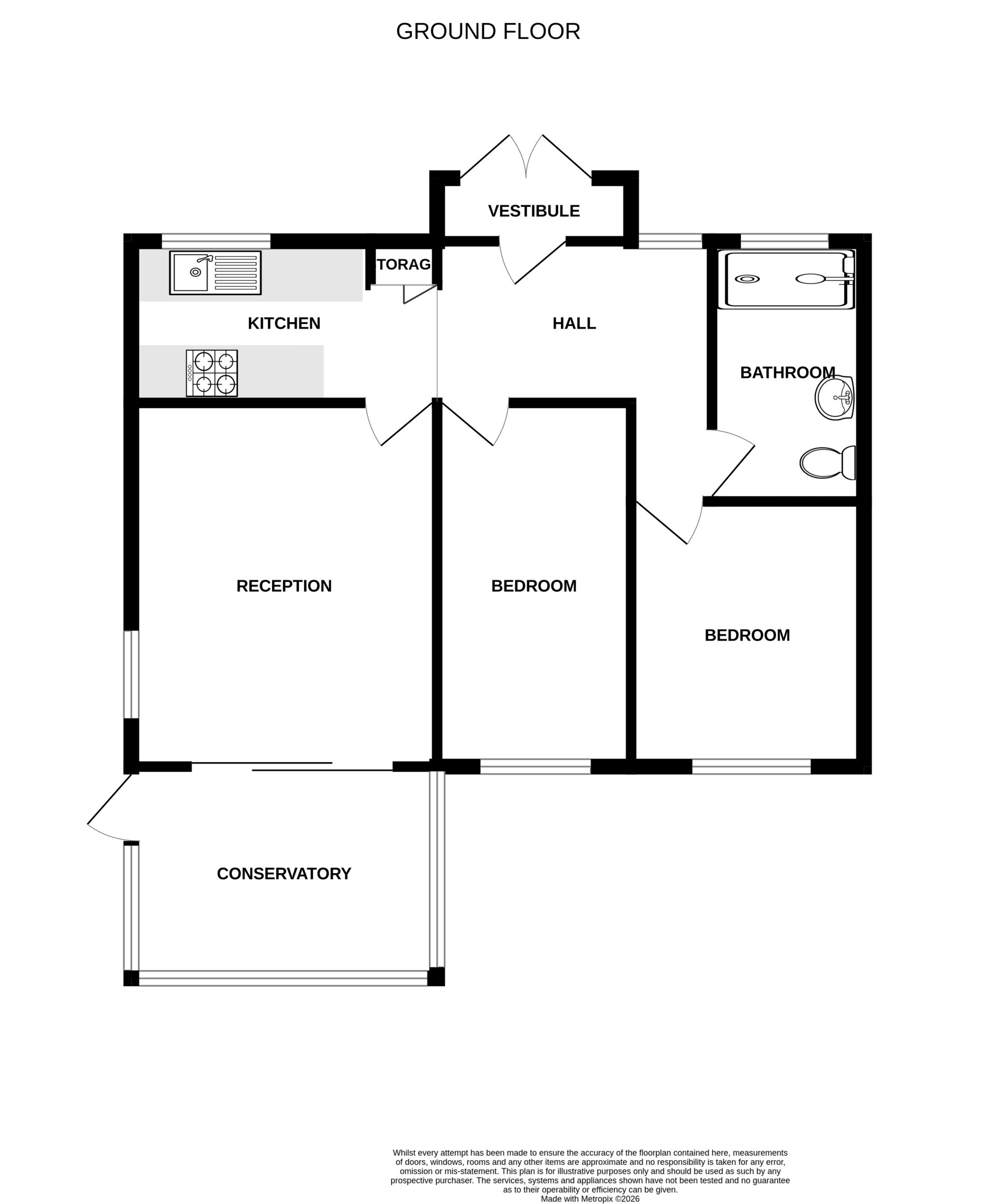 20, The Cloisters, Preston floorplan