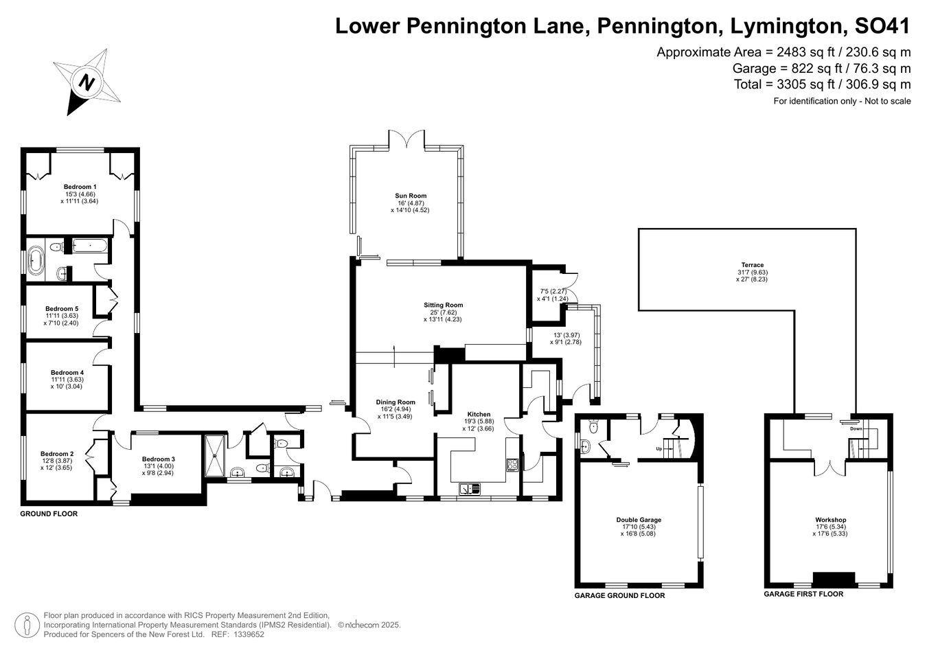 Lower Pennington Lane, Lymington floorplan