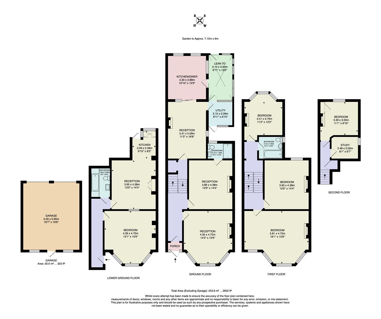 6, Mildenhall Road, London floorplan