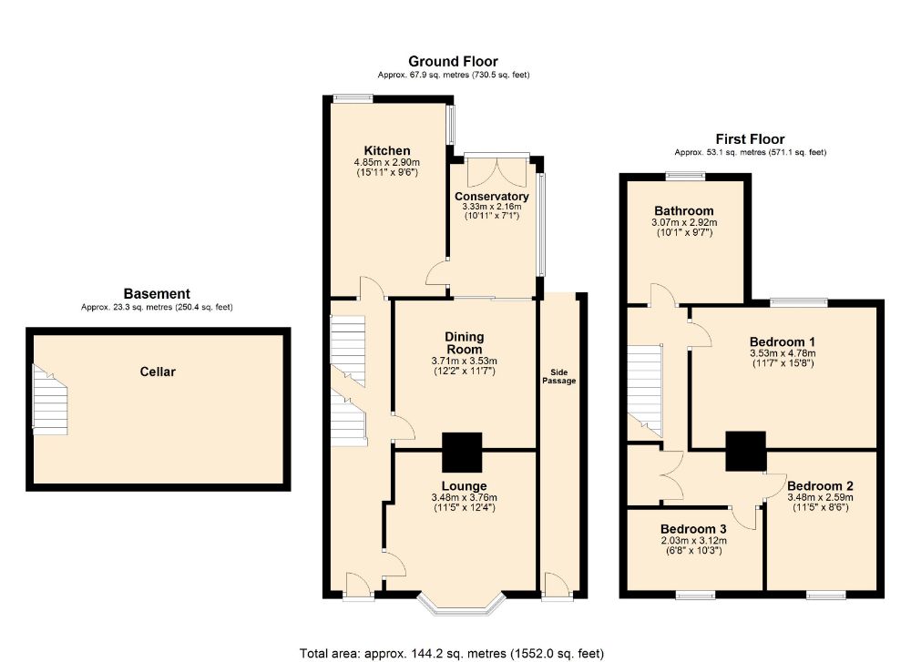 3 Bedrooms Terraced house for sale in Badby Road, Daventry, Northants NN11