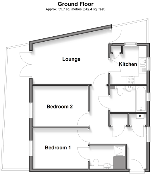 Adams Drive Willesborough, Ashford floorplan