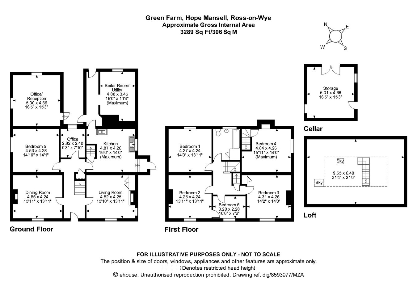 Hope Mansell, RossOnWye HR9, 4 bedroom detached house for sale