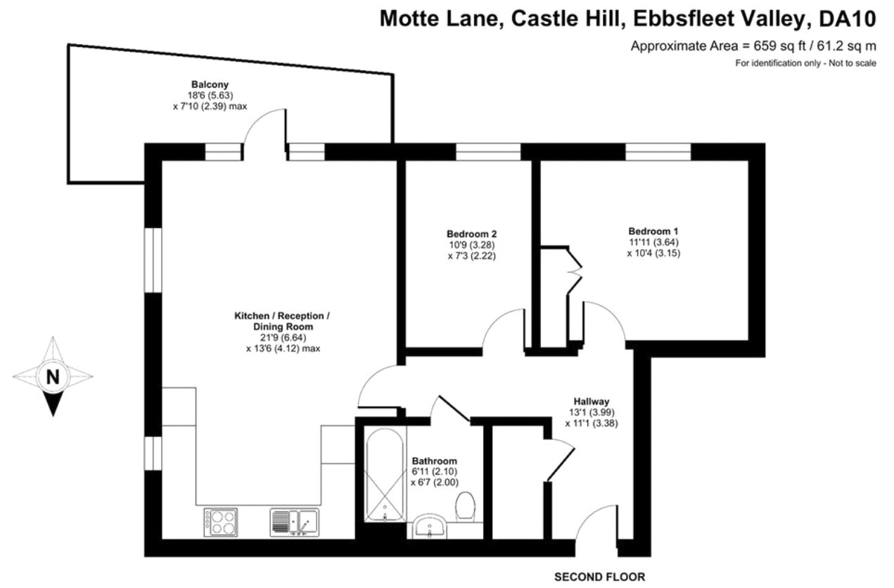 Motte Lane, Ebbsfleet Valley floorplan