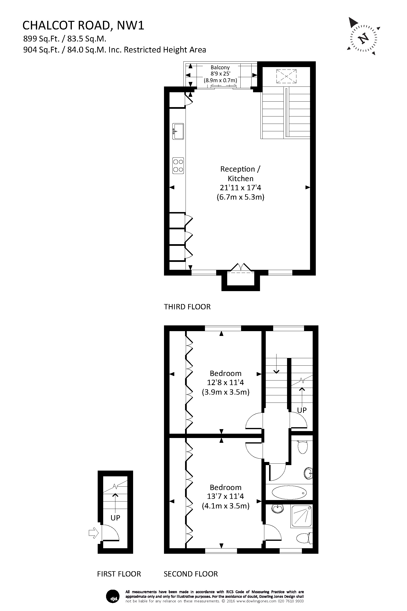 2 Bedrooms Flat to rent in Chalcot Road, London NW1