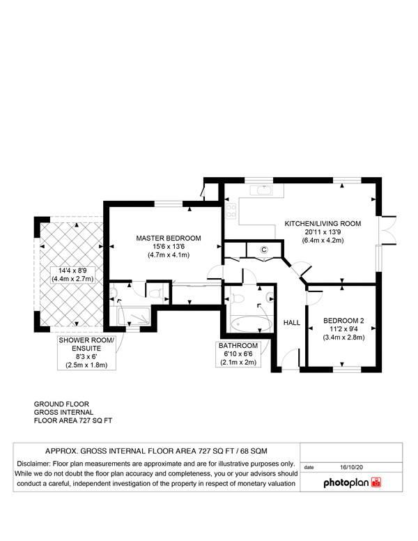 1 The Sidings, Station Road, Bourne End floorplan
