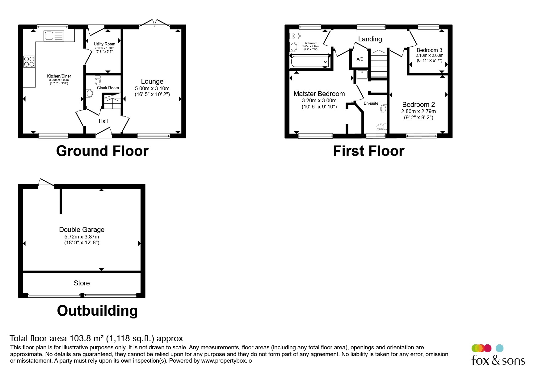 9, Moore Close, Romsey floorplan