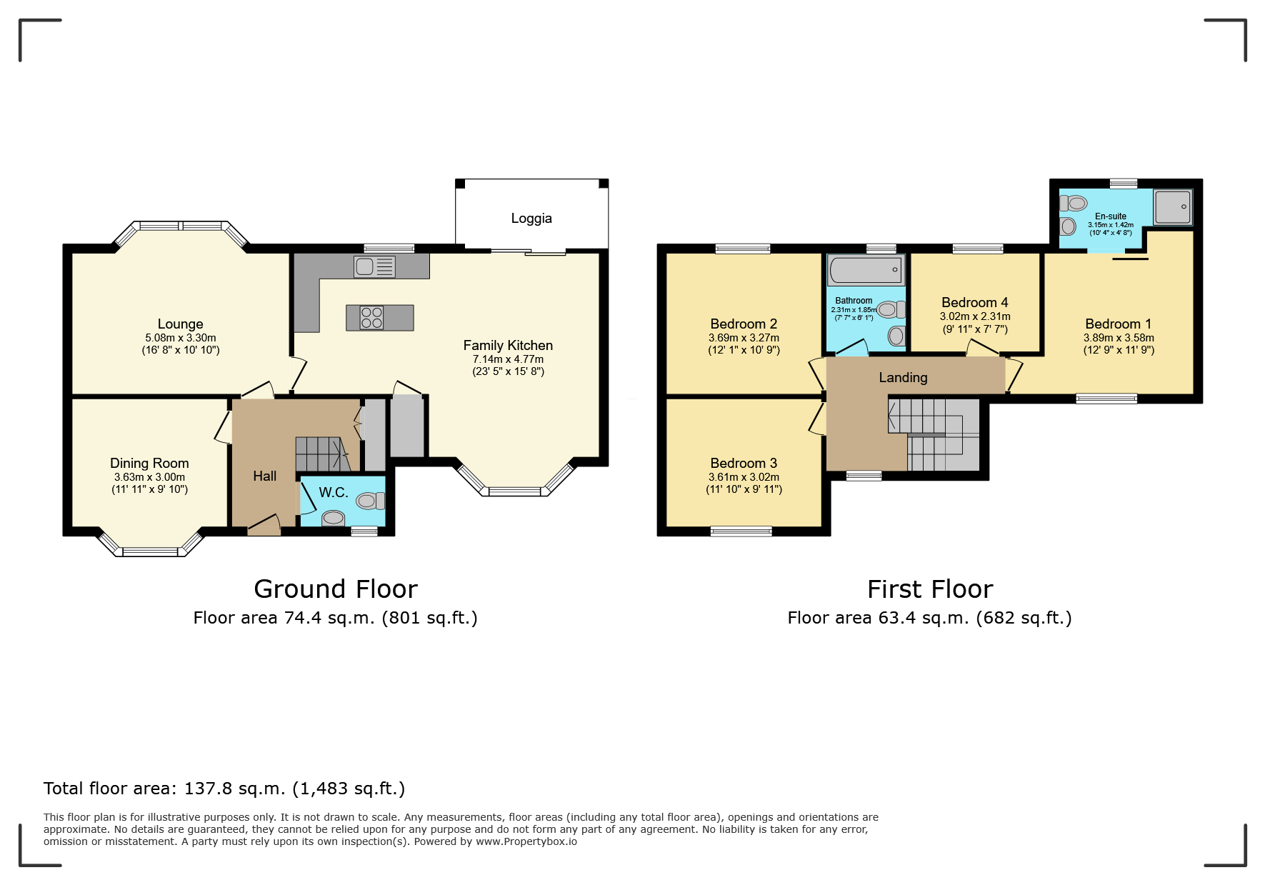 3, Parrs Wood Avenue, Manchester floorplan