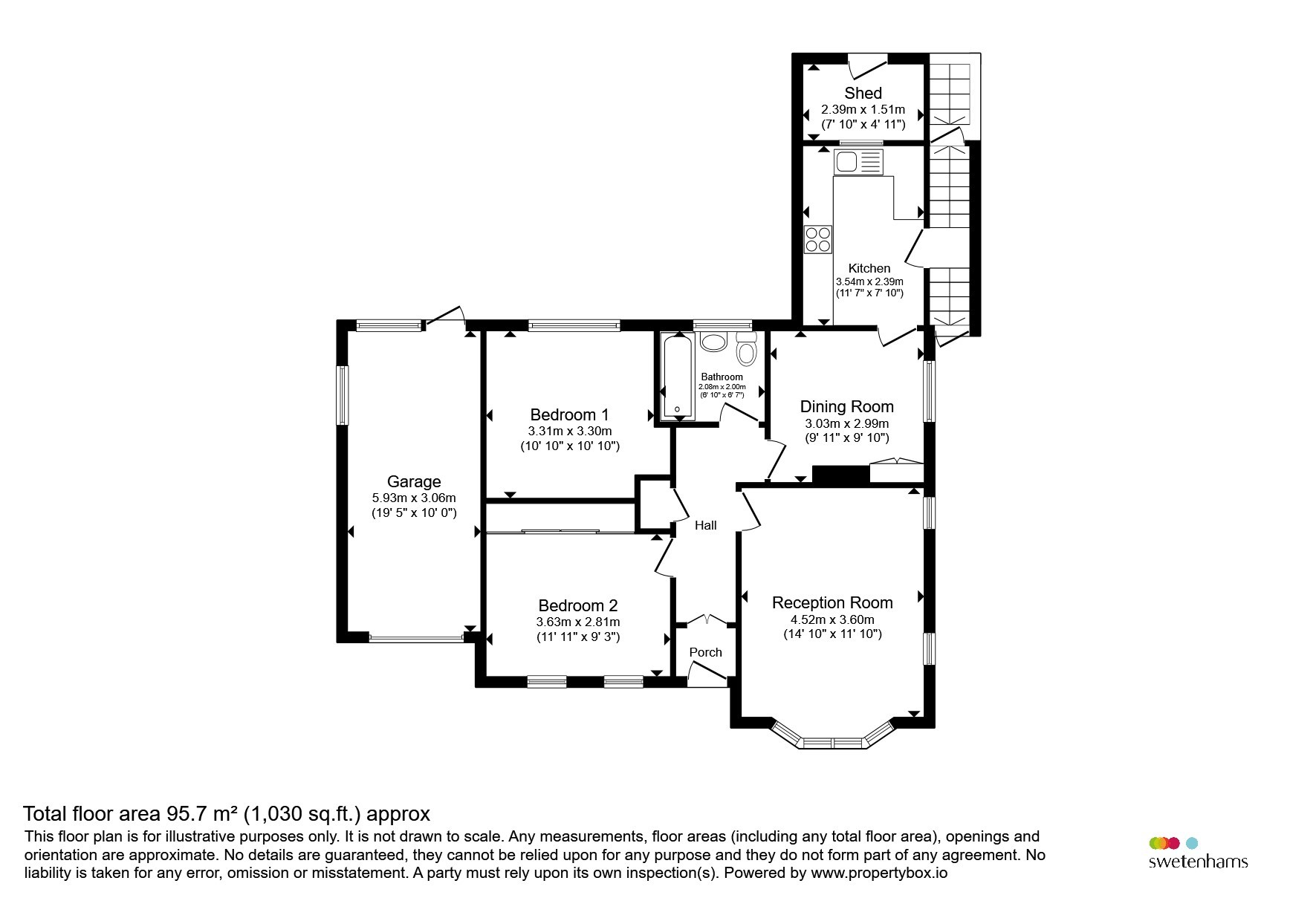 7, Sandringham Avenue, Frodsham floorplan