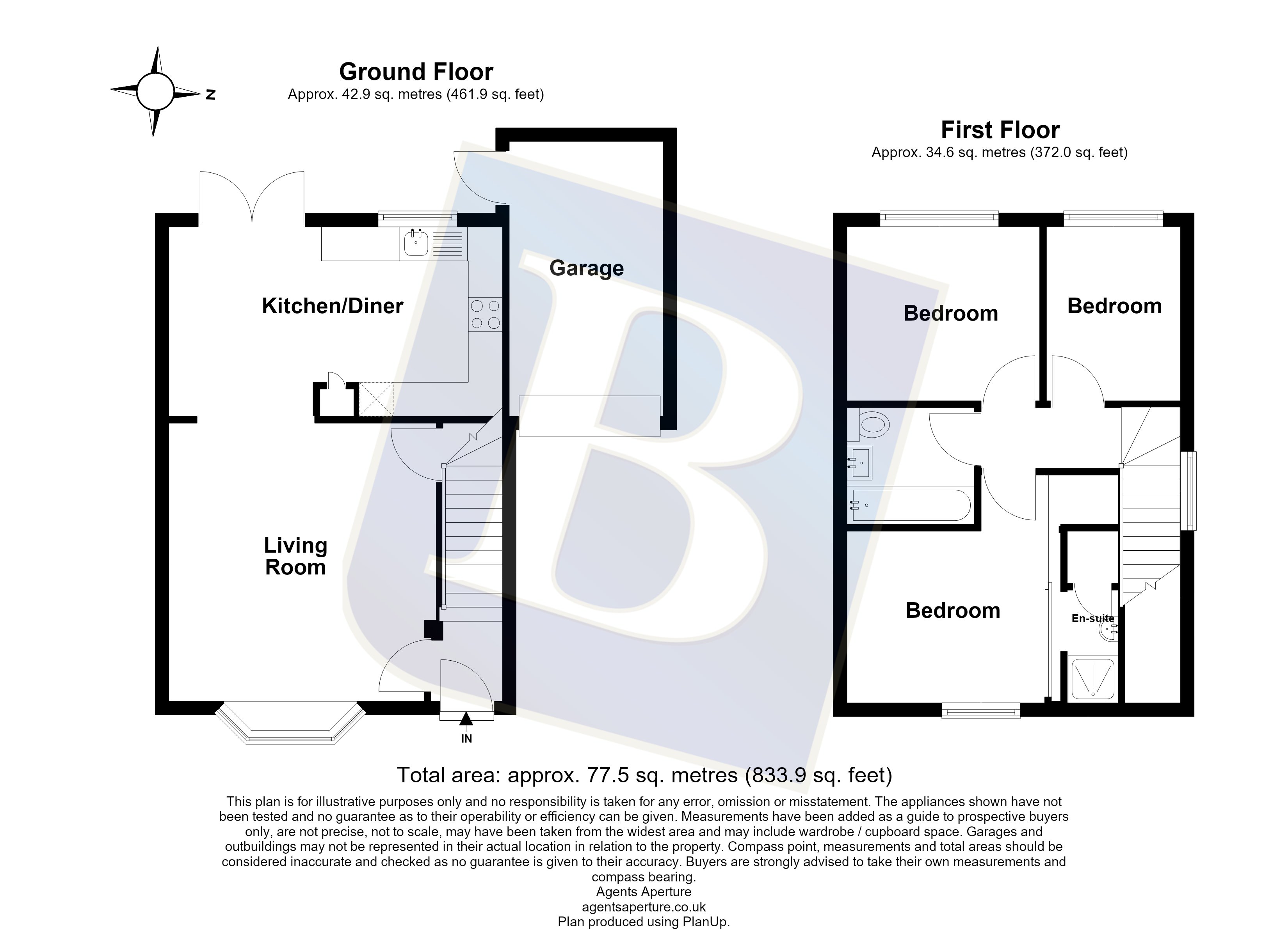 12, Burr Close, Basildon floorplan