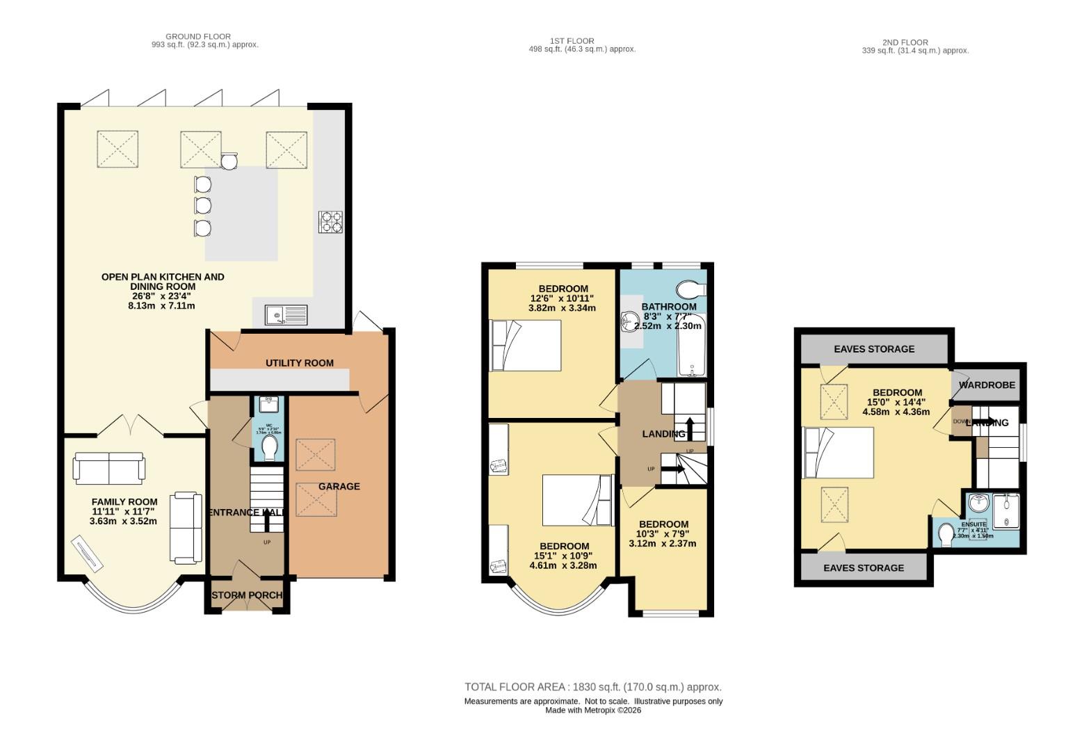 45, Brooklawn Drive, Didsbury floorplan